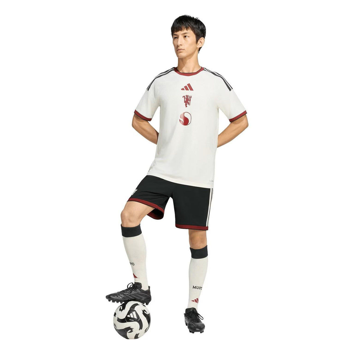 adidas Mens United Authentic Third Shirt 2026 27