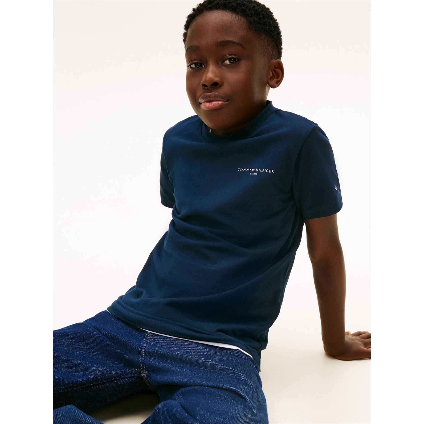 Tommy Hilfiger Mini Crew Neck Short Sleeve T-Shirt