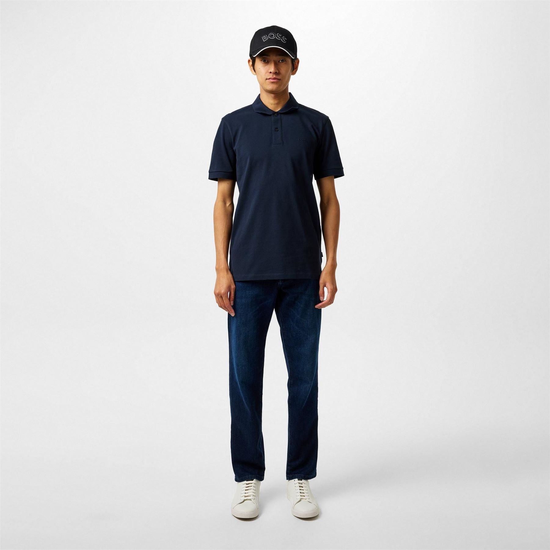 Boss BOSS BLACK Pallas Polo Iconic Logo Embroidered Shirt