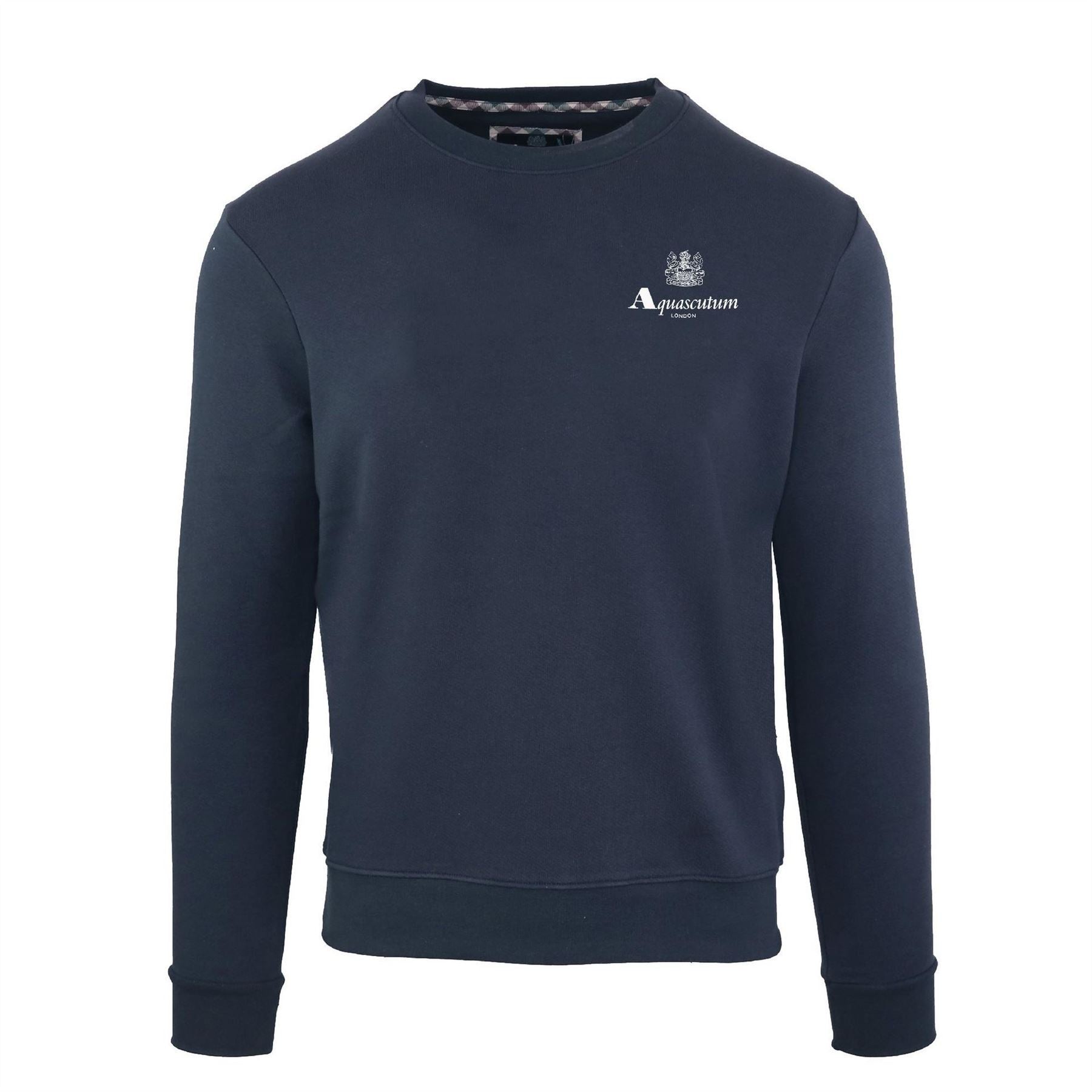 Aquascutum Crew Neck Long Sleeve Regular Fit Sweatshirt