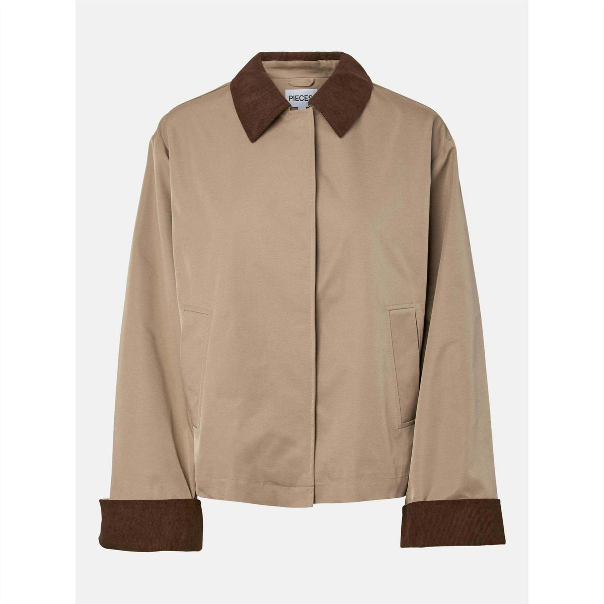 Pieces Jorma Short Light Barn Jacket