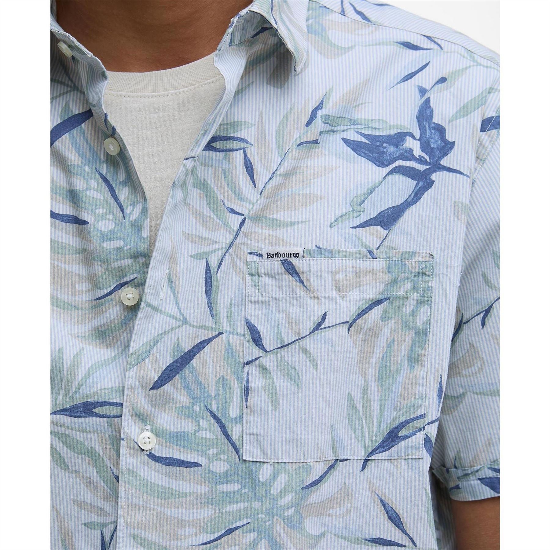 Barbour B.li Valleyfield Short Sleeve Patterned Shirt