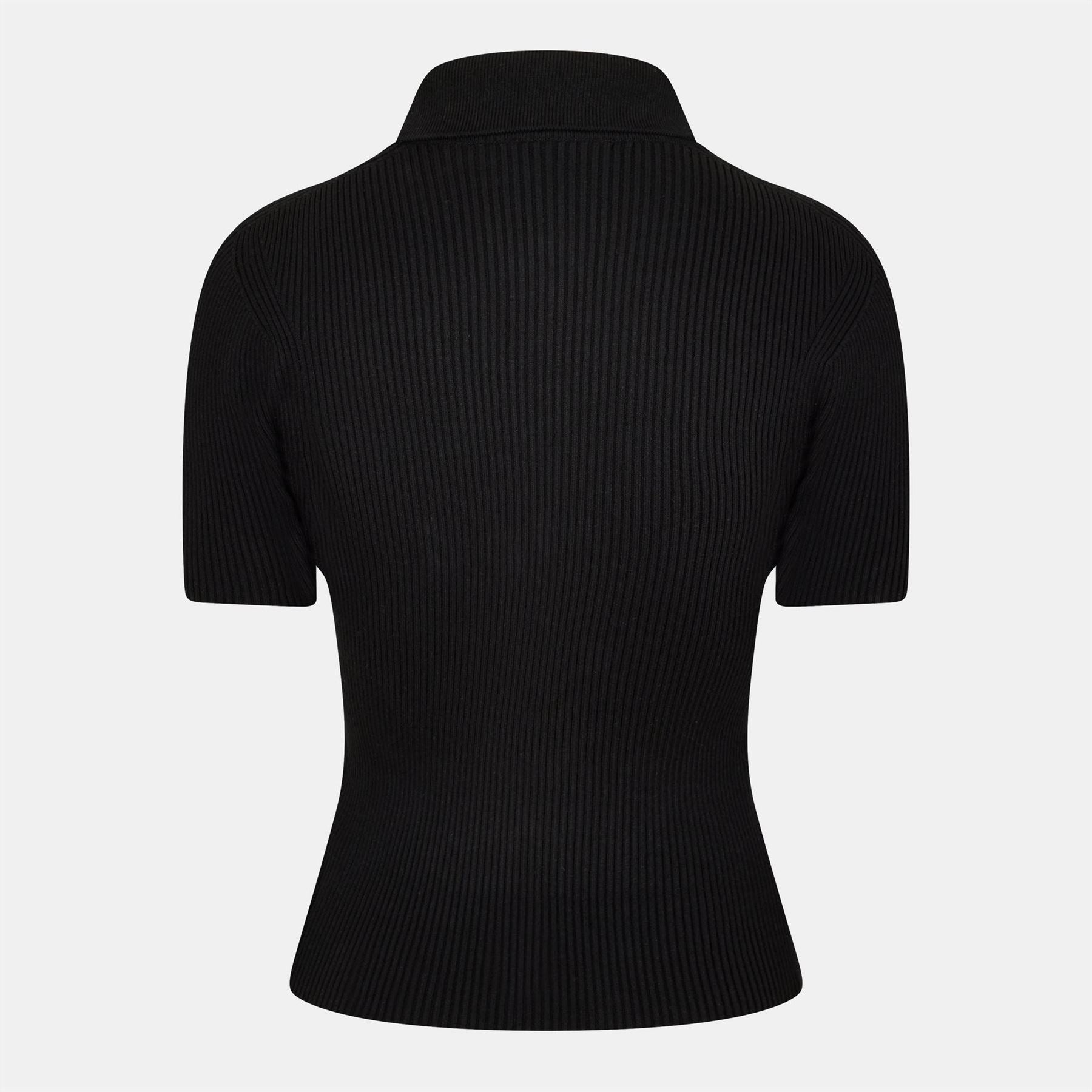 Lacoste Zip Neck Slim Fit Short Sleeve T-Shirt