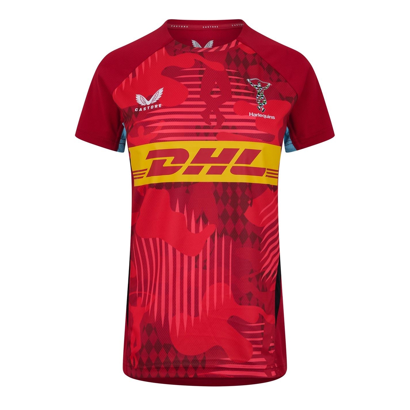 Castore Womens Harlequins Matchoodyay Shirt 2024 2025
