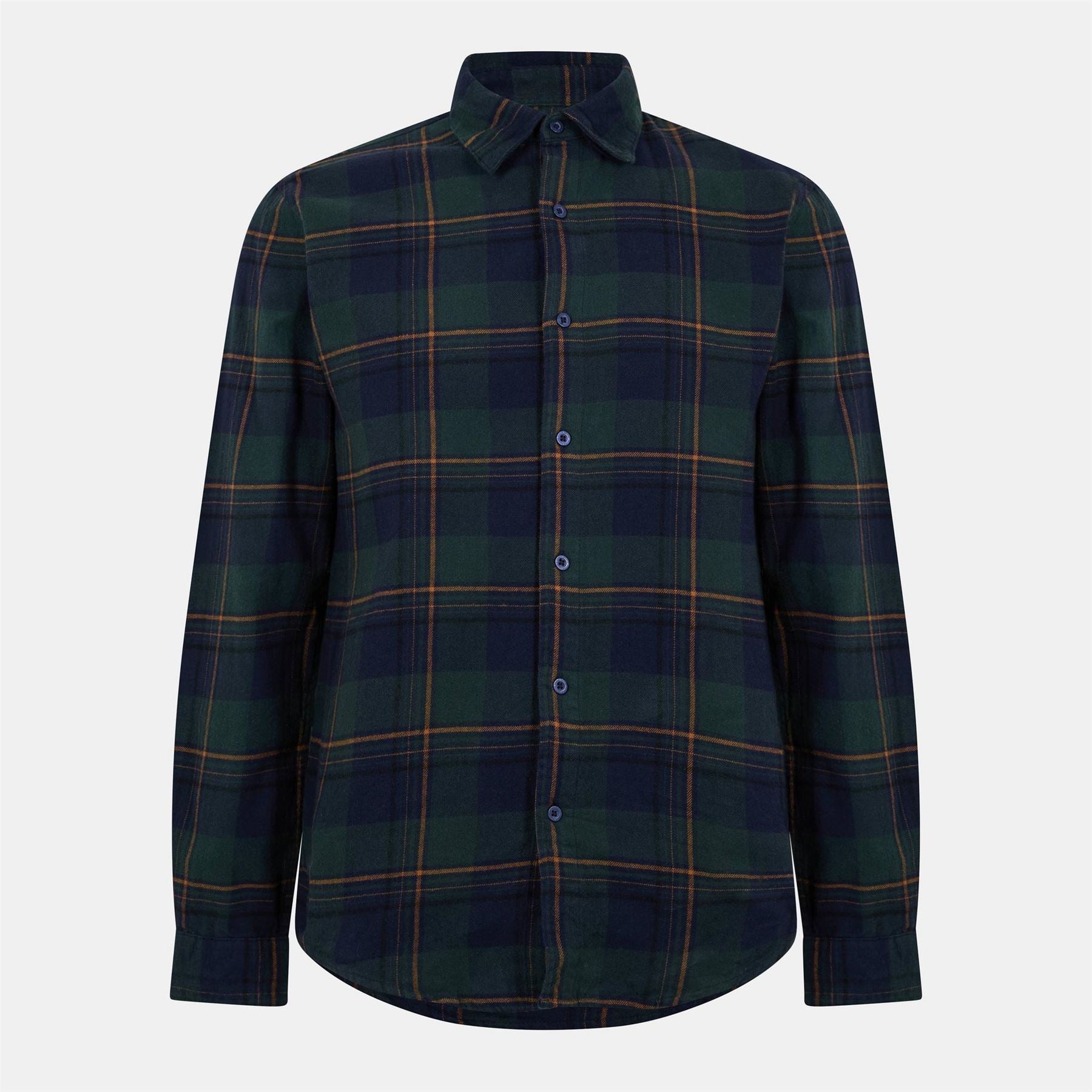 Peter Werth Kidwell Collared Neck Long Sleeve Shirt