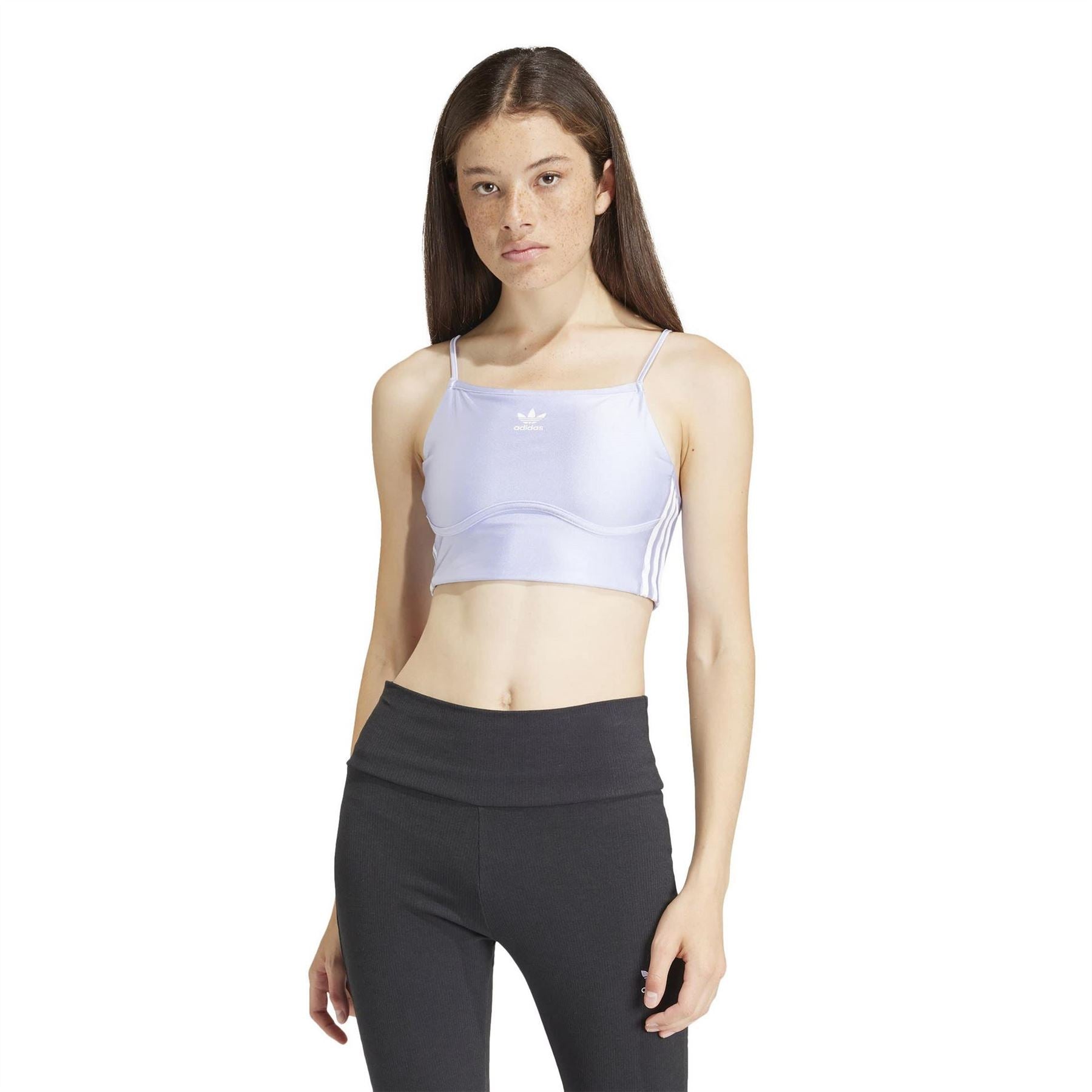 adidas Originals Womens 3 Stripe Bra Top