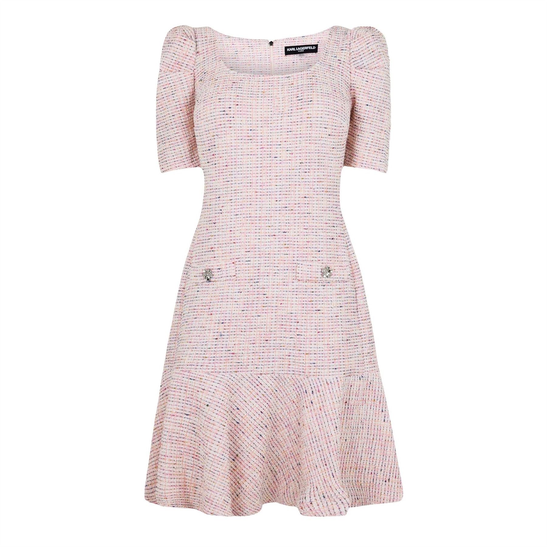 Karl Lagerfeld U Nk Tweed Drs