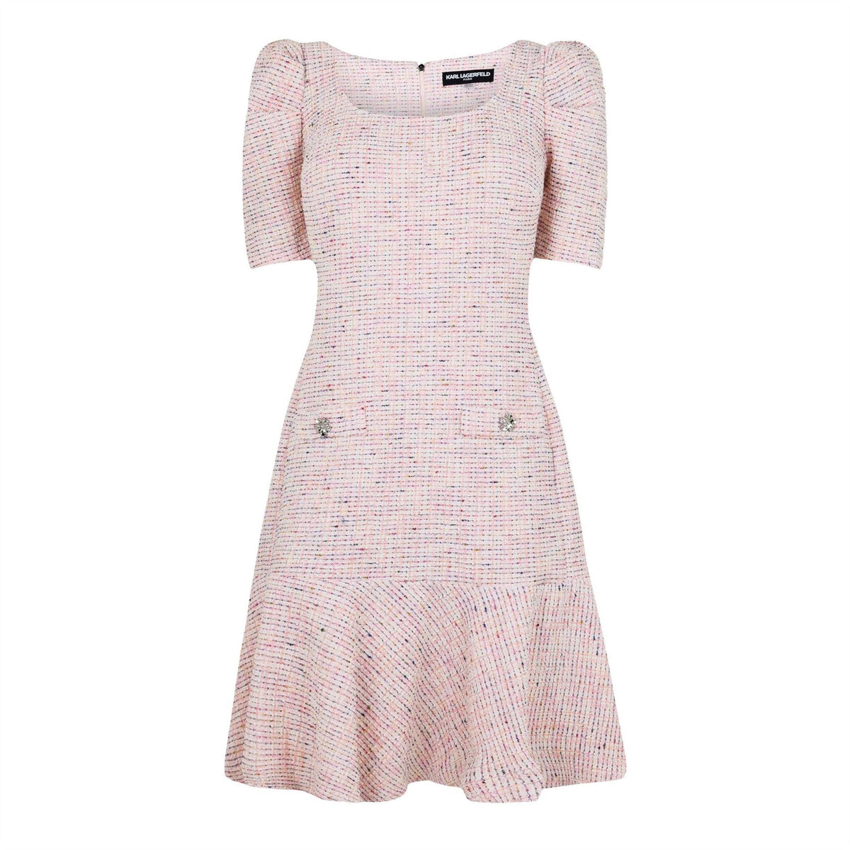 Karl Lagerfeld U Nk Tweed Drs