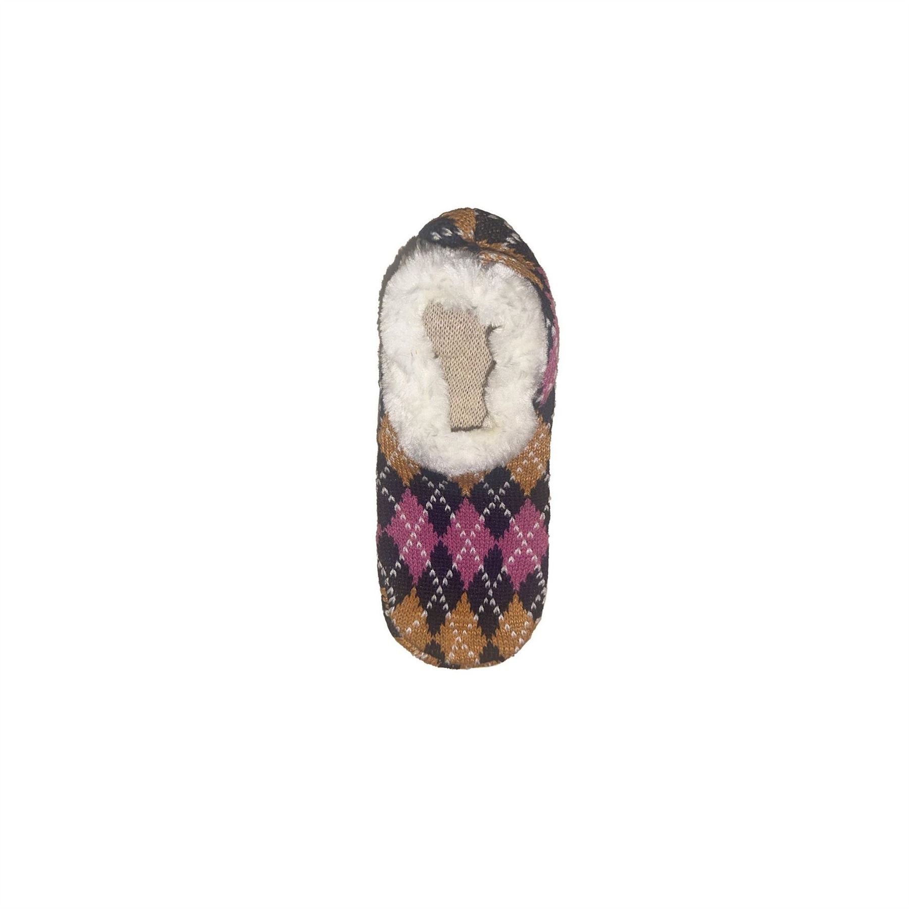 Miso Christmas Jacquard Machine Washable Slipper Socks