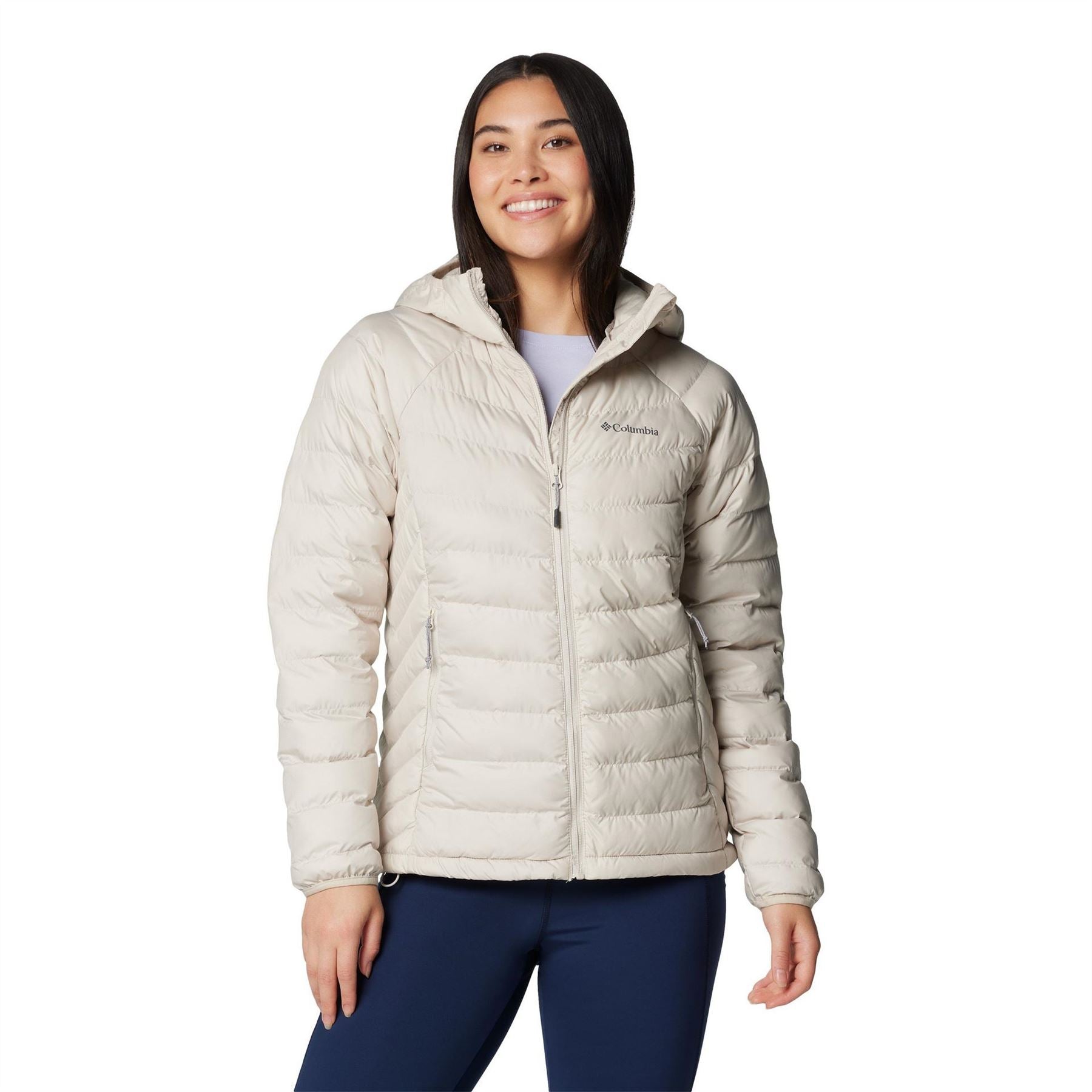 Columbia Powder Lite II Water and Wind Resistant Long Sleeve Insulated Puffer Jacket