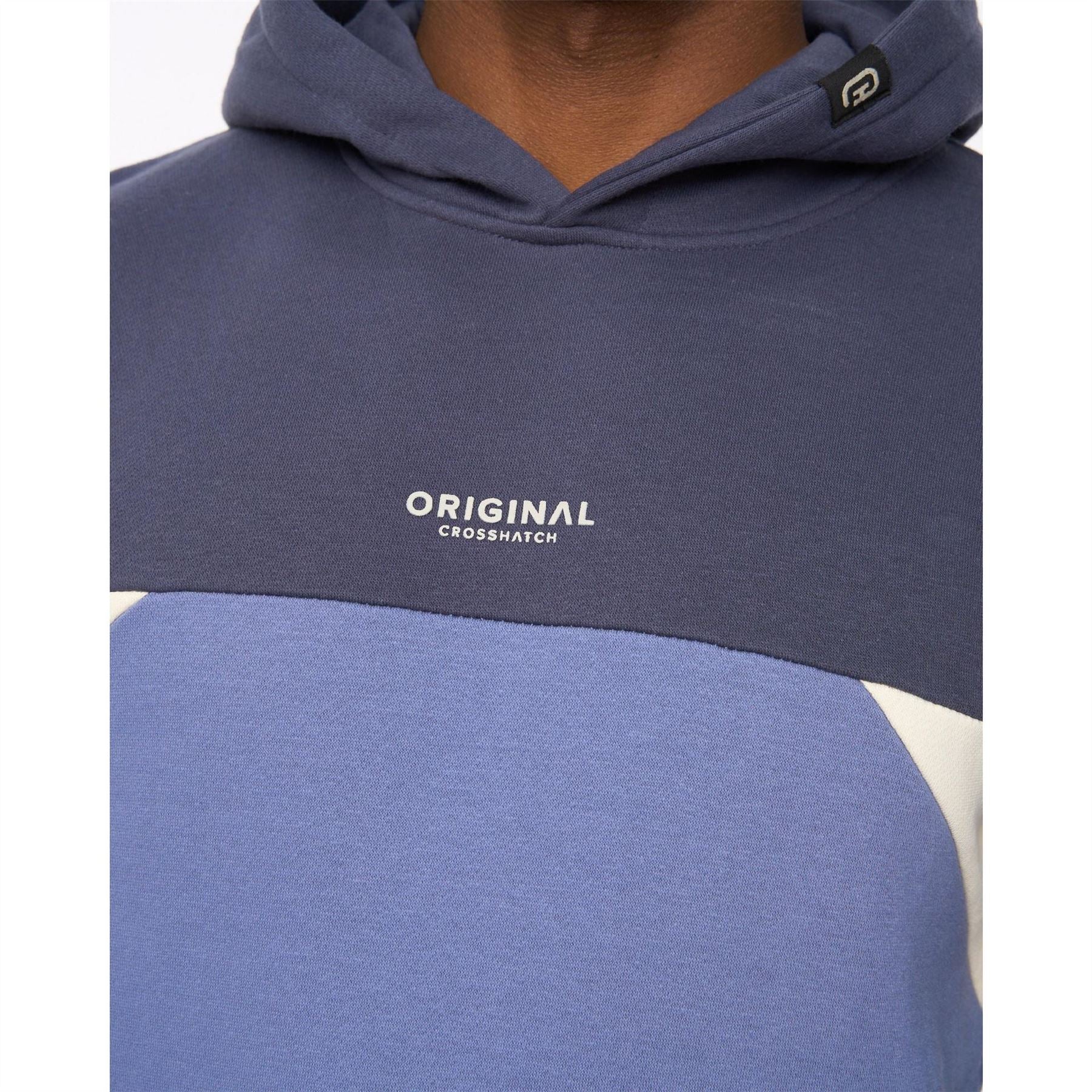 Crosshatch Castlebay Hooded Neck Kangaroo Pocket Sweatshirt