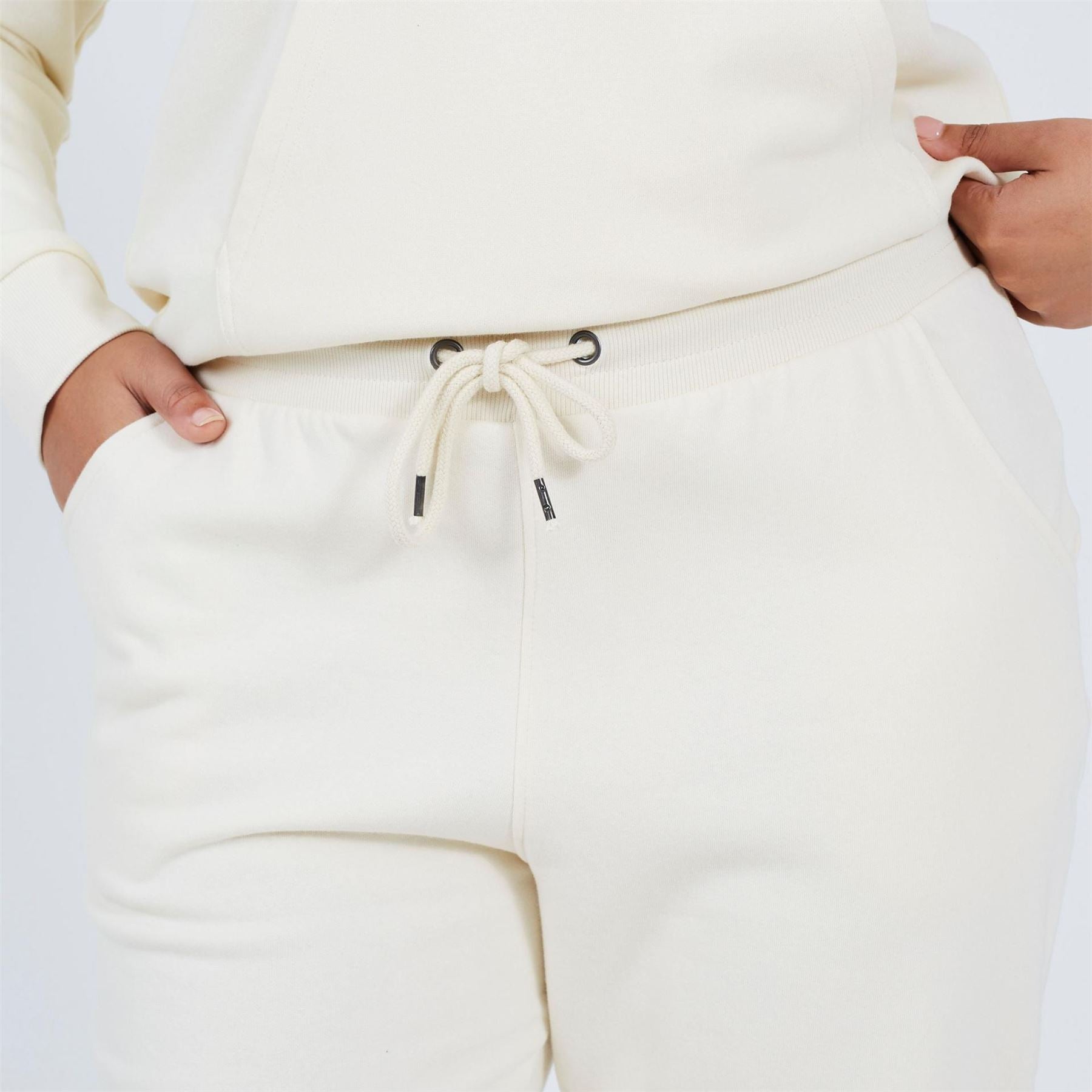 Brave Soul Womens Plus Size Solid Colour Jogging Bottoms