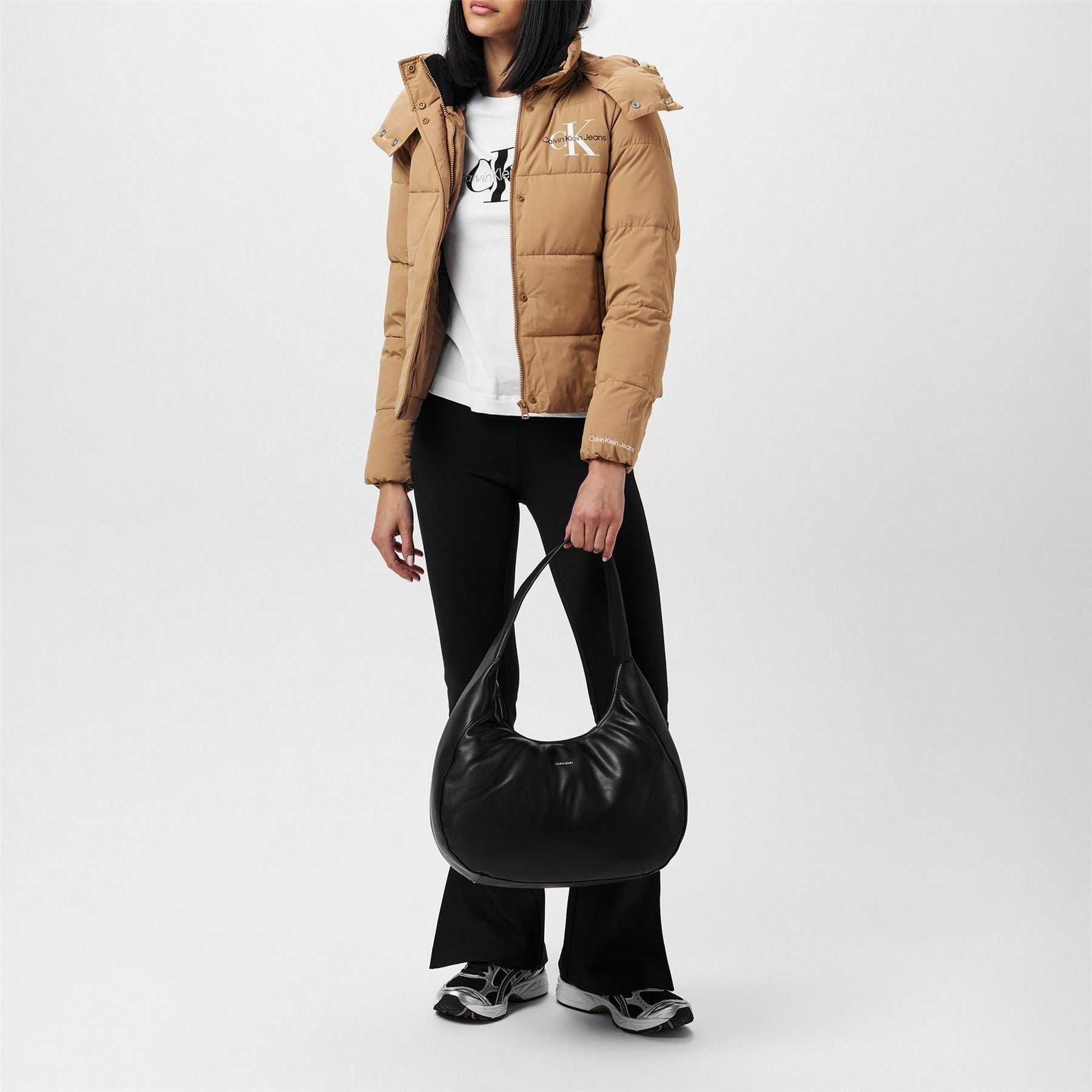 Calvin Klein Jeans  Essential Water Resistant RDS Certified Down Short Puffer Jacket