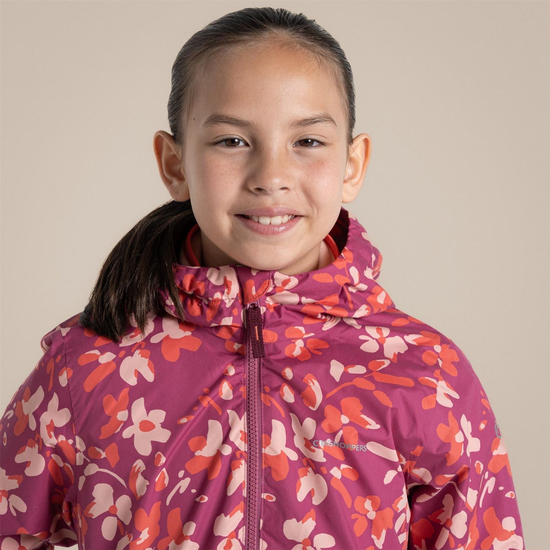 Craghoppers Kids Sylvie Rain Anorak
