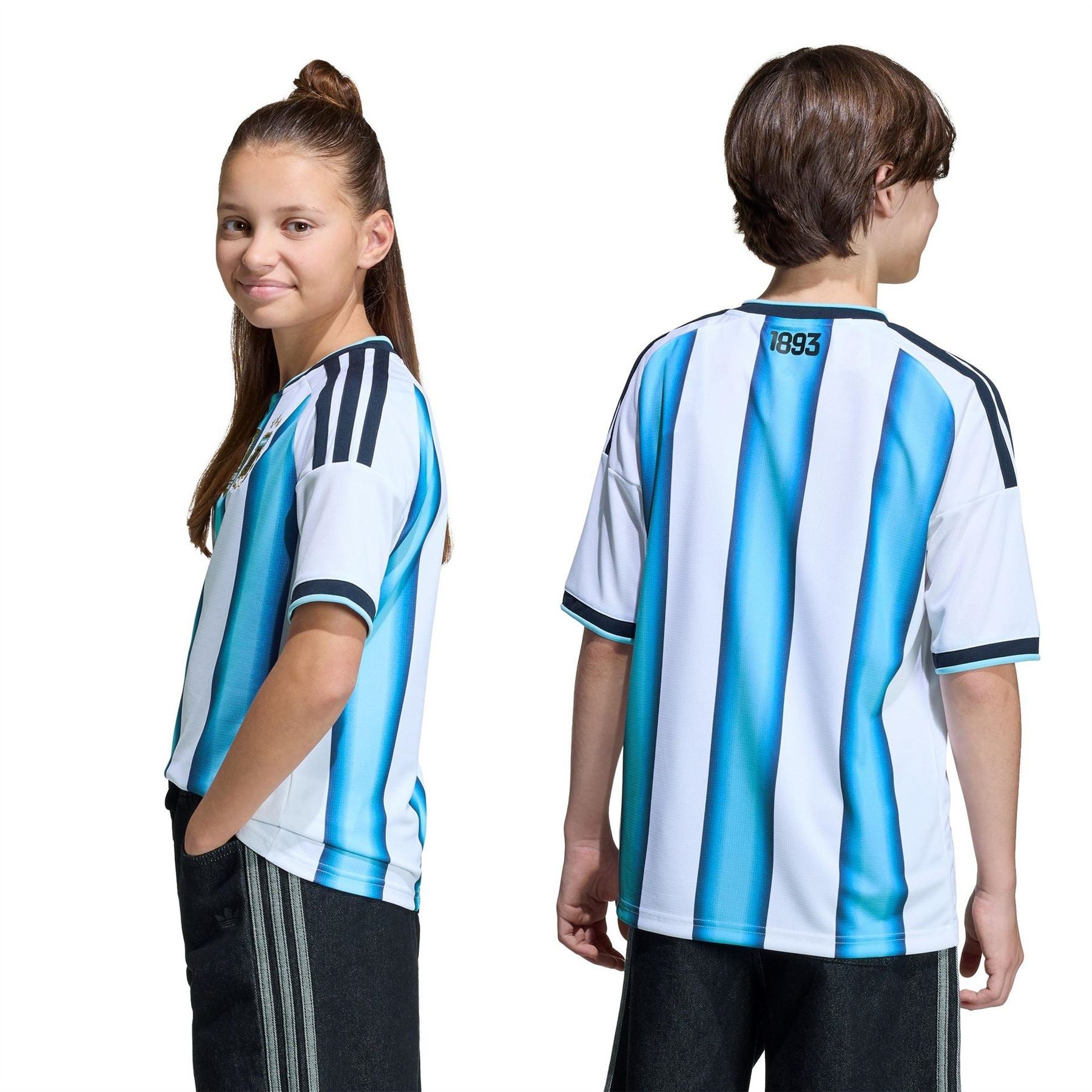 adidas Argentina Home Shirt World Cup 2026 Juniors