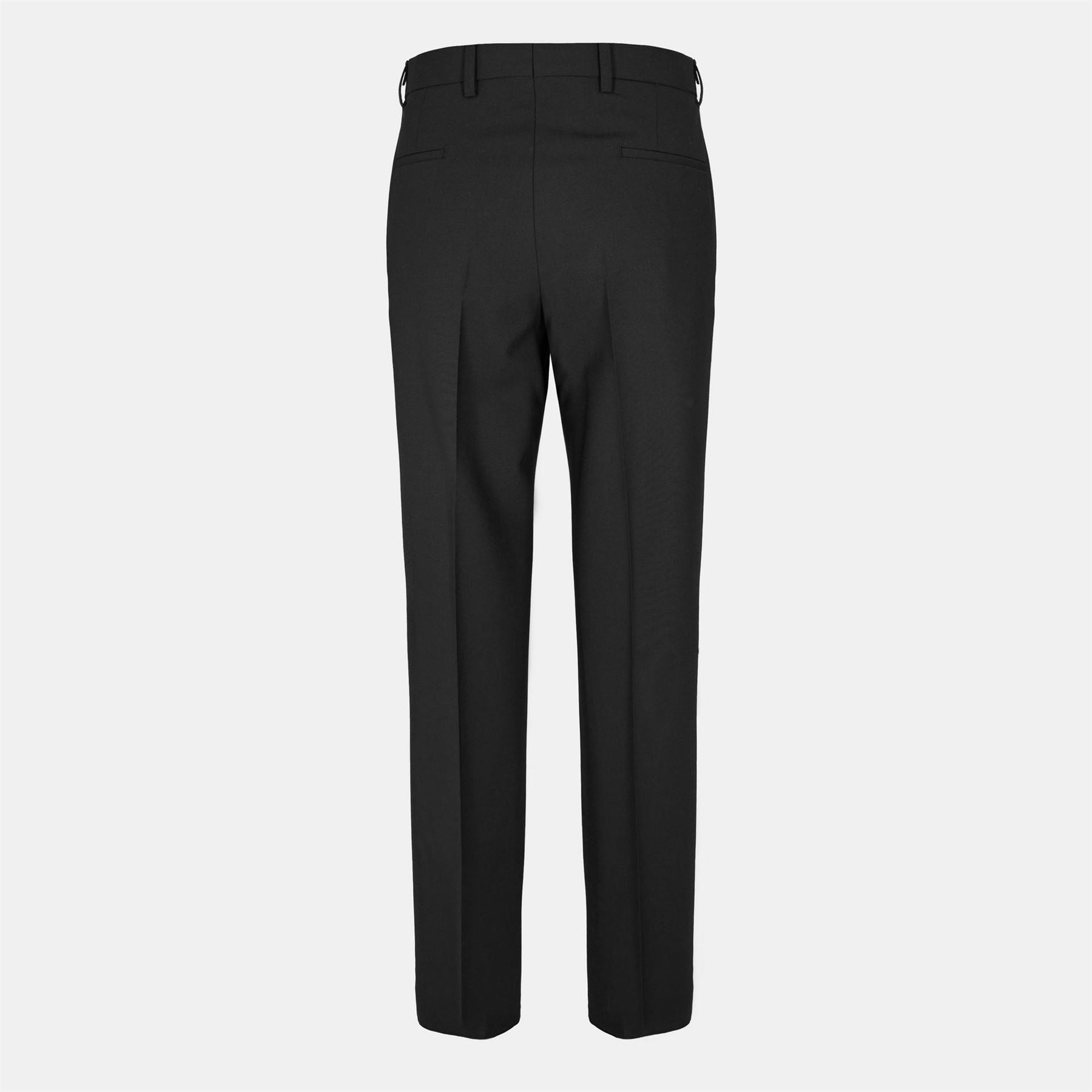 Boss Genius Solid Patterned Straight Chinos