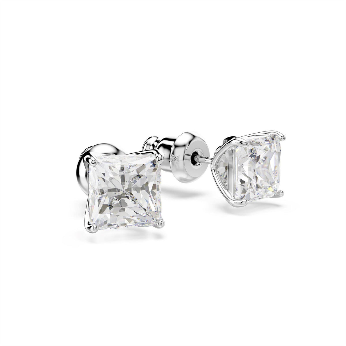 Swarovski Cubic Zirconia Stud Earrings