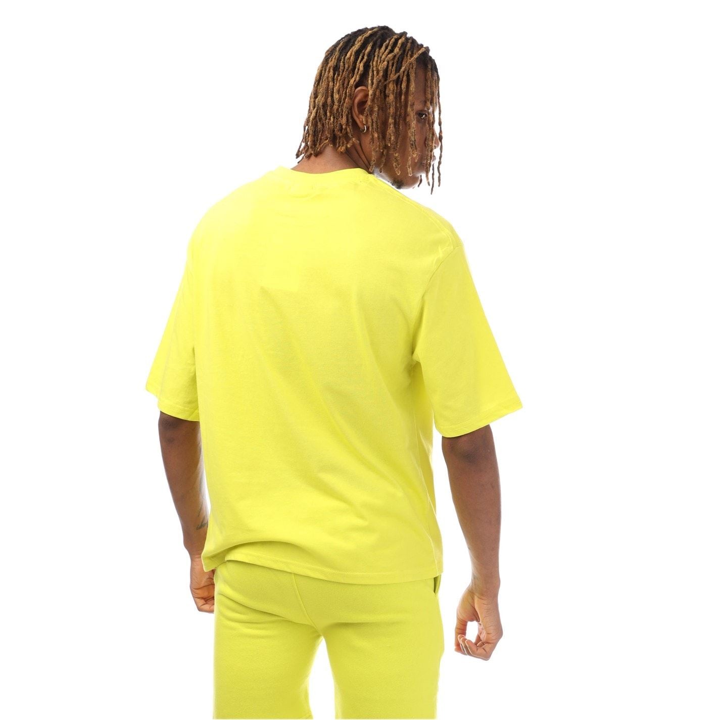 Hype Oversize Fit Signature Print T-Shirt