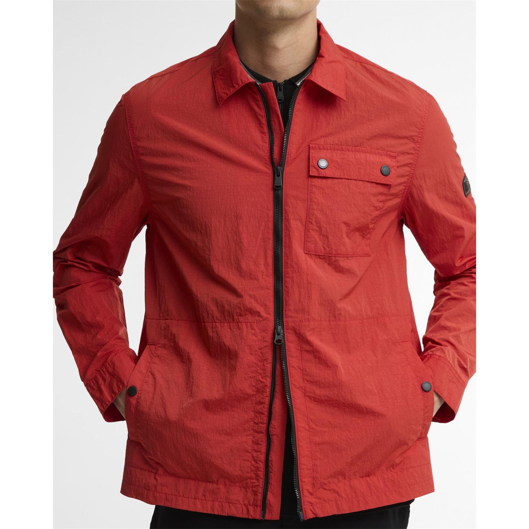 Barbour International Inline Zip Through Overshirt