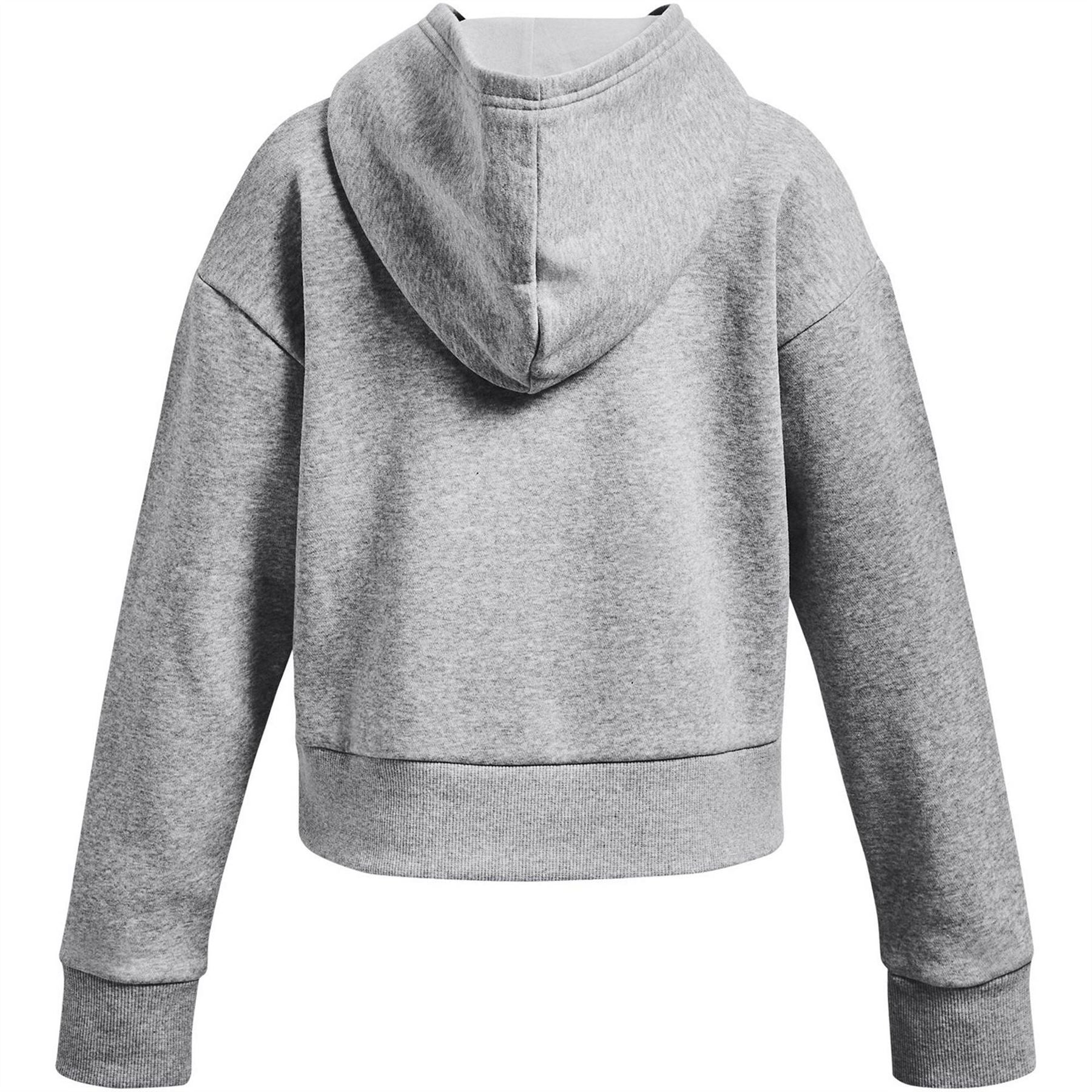 Under Armour Armour Ua Rival Fleece Crop Hoodie Hoody Girls