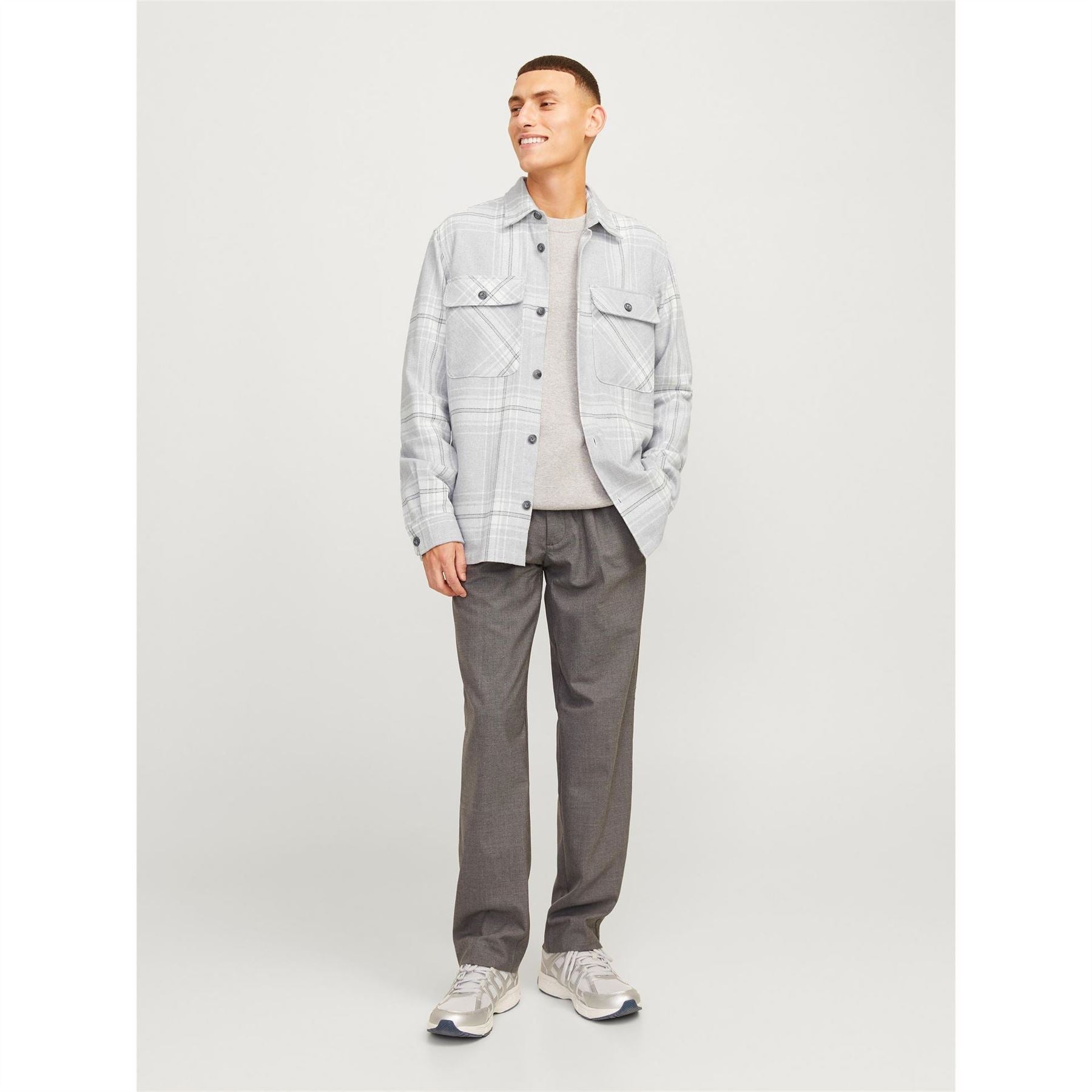Jack and Jones Raymond Regular Fit Long Sleeve Cuff Shirt