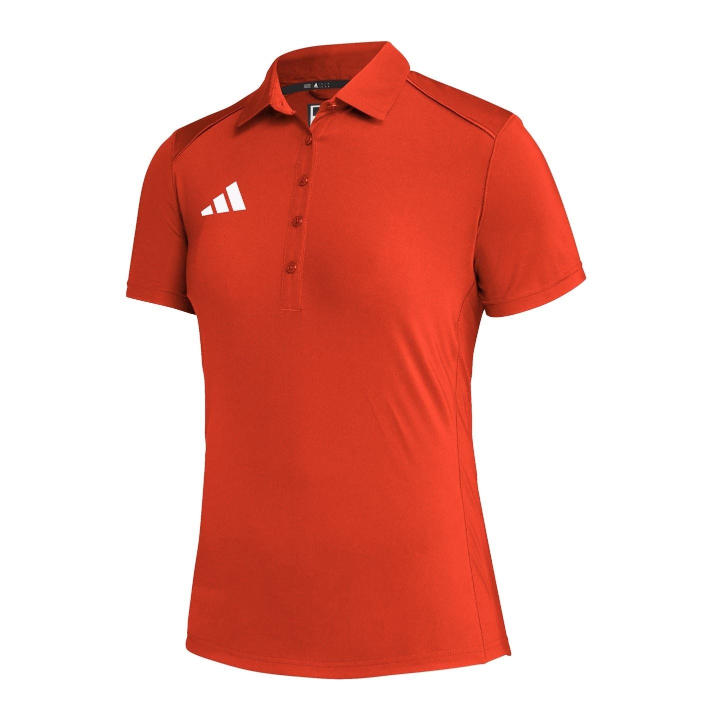 adidas Three Bar Logo Collared Neck Short Sleeve Polo Shirt