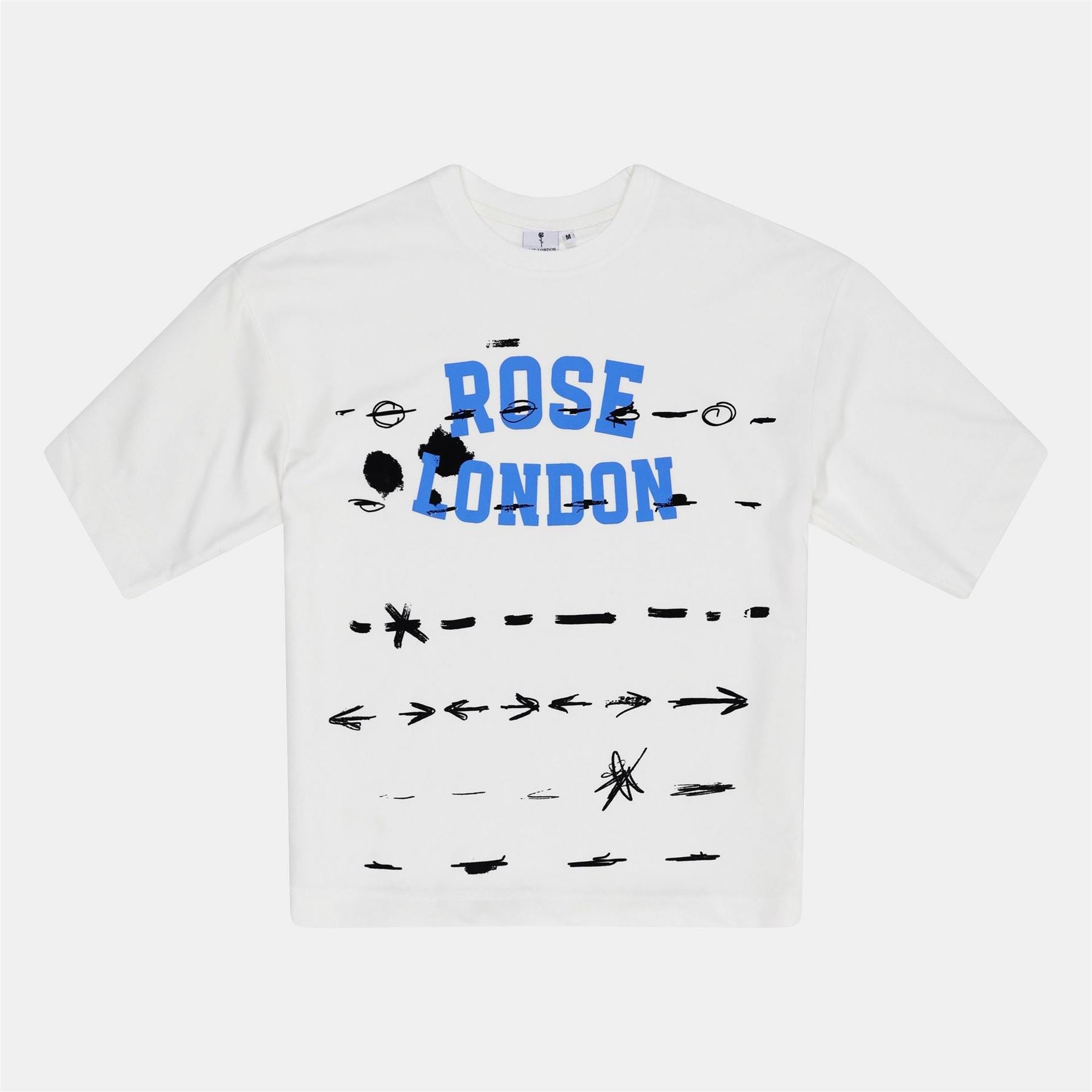 Rose London London Graffiti Stripe T-Shirt