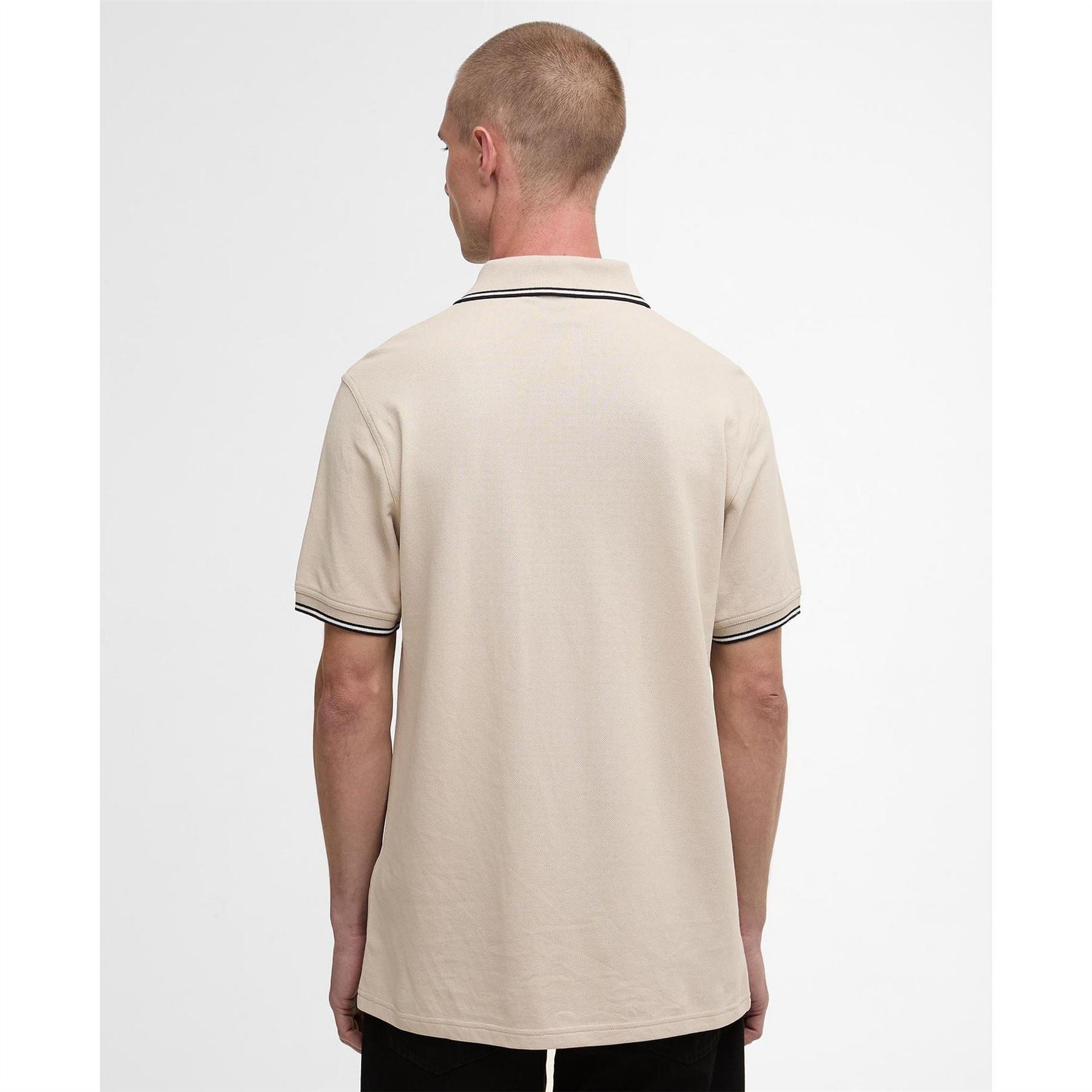 Barbour International Tipped Short Sleeve Polo Shirt