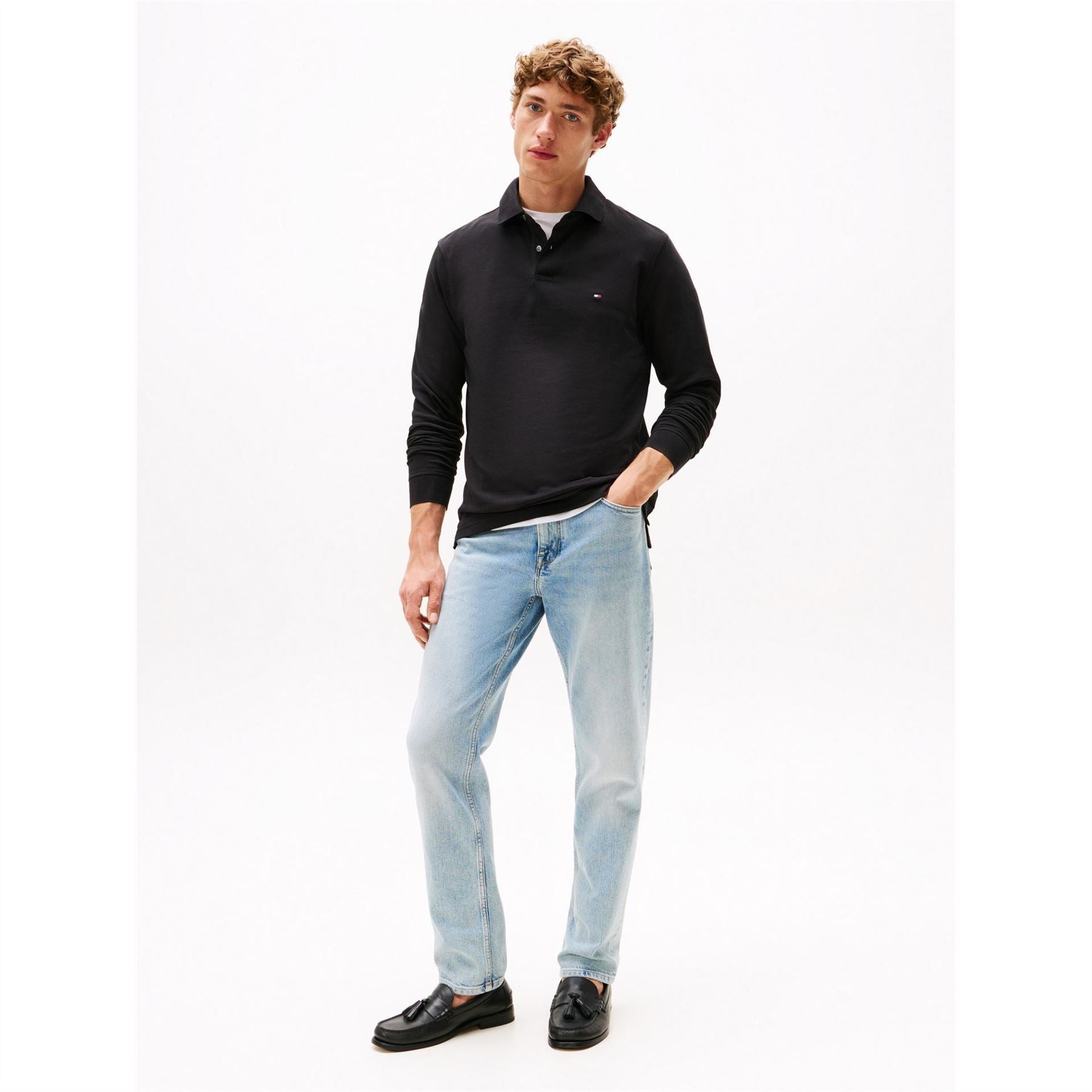 Tommy Hilfiger Long Sleeve Polo Shirt