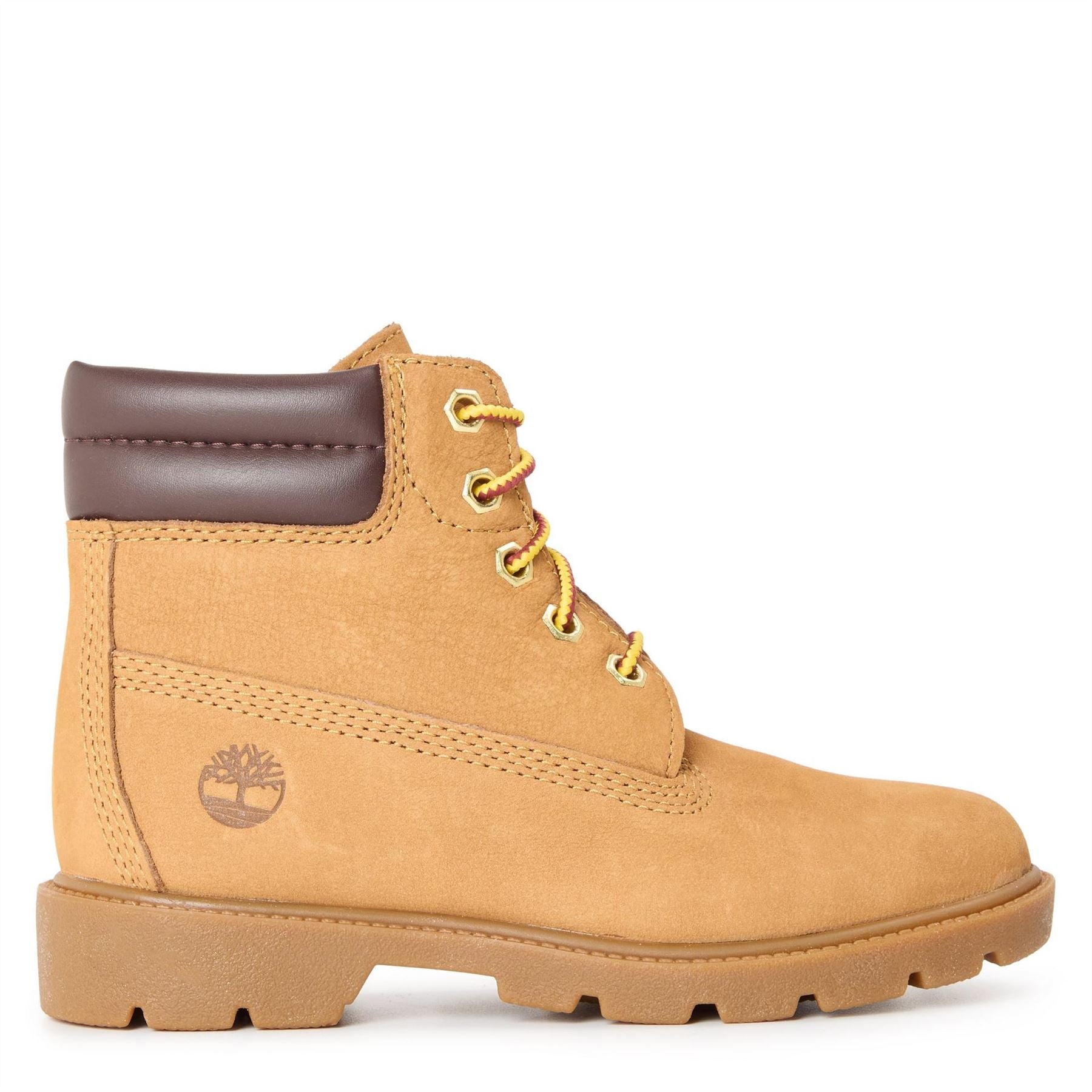 Timberland Kids 6 Inch Lace Boot Flat Ankle Boots