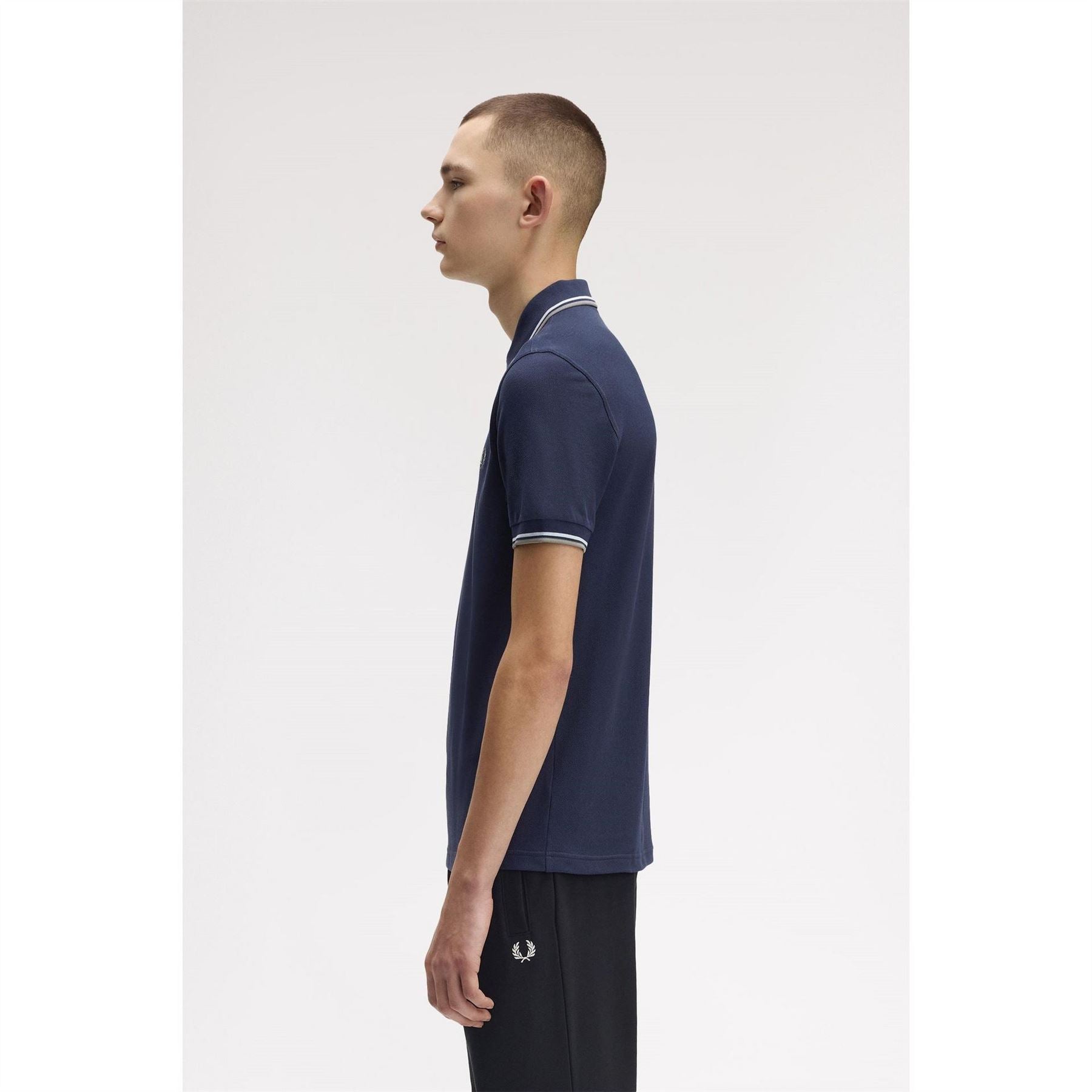 Fred Perry Sleeve Twin Tipped Polo Shirt
