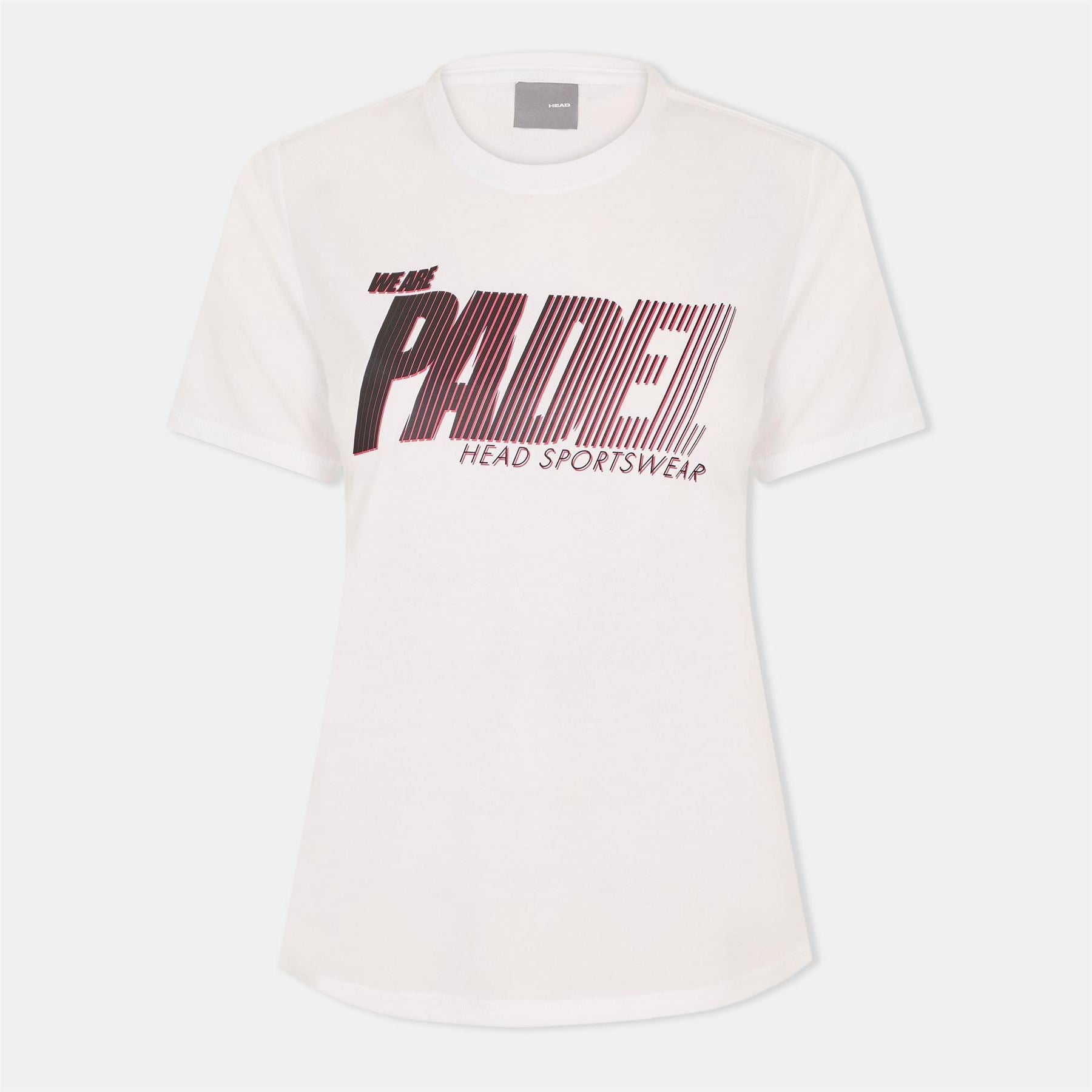 HEAD Padel Printed Logo Crew Neck Short Sleeve T-Shirt