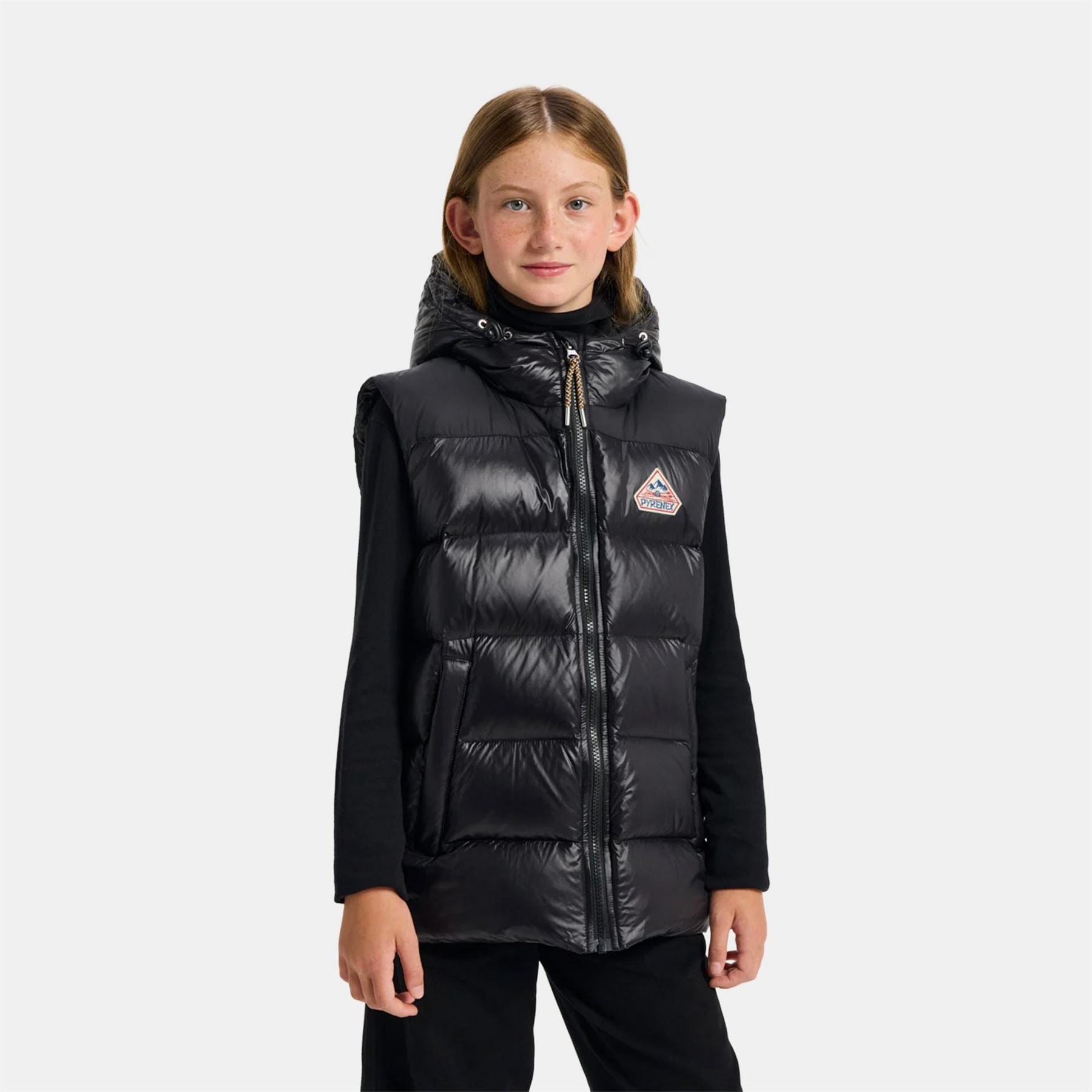 Pyrenex Kids Hooded Padded Sleeveless Gilet