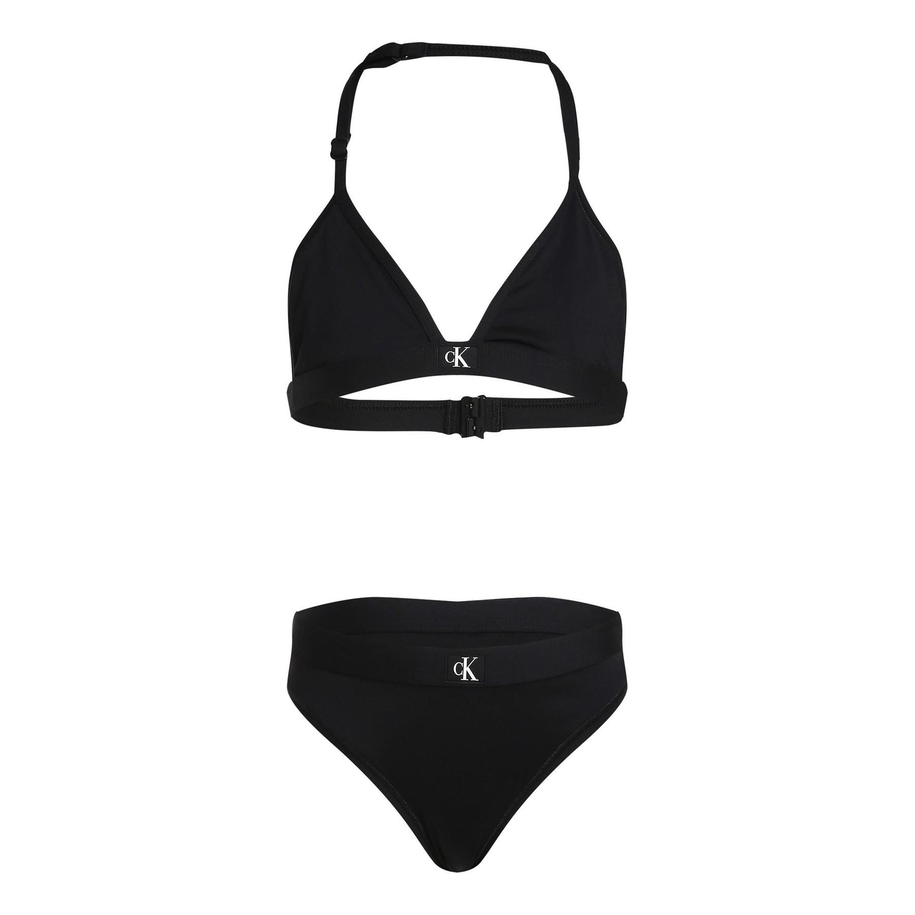 Calvin Klein Jeans Halter Neck Triangle Bikini Set