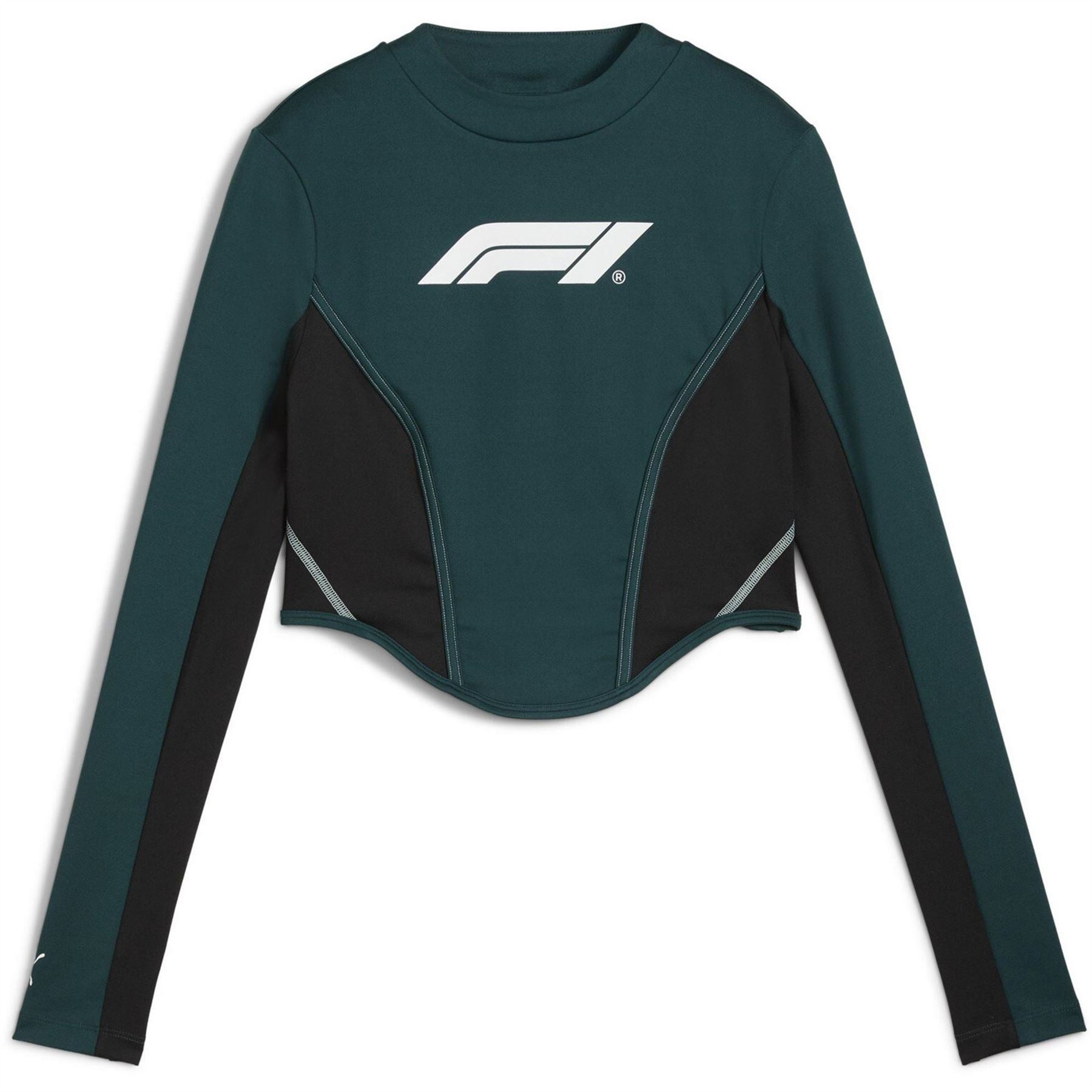 Puma F1 Lifestyle Racing Long Sleeve Corset Top