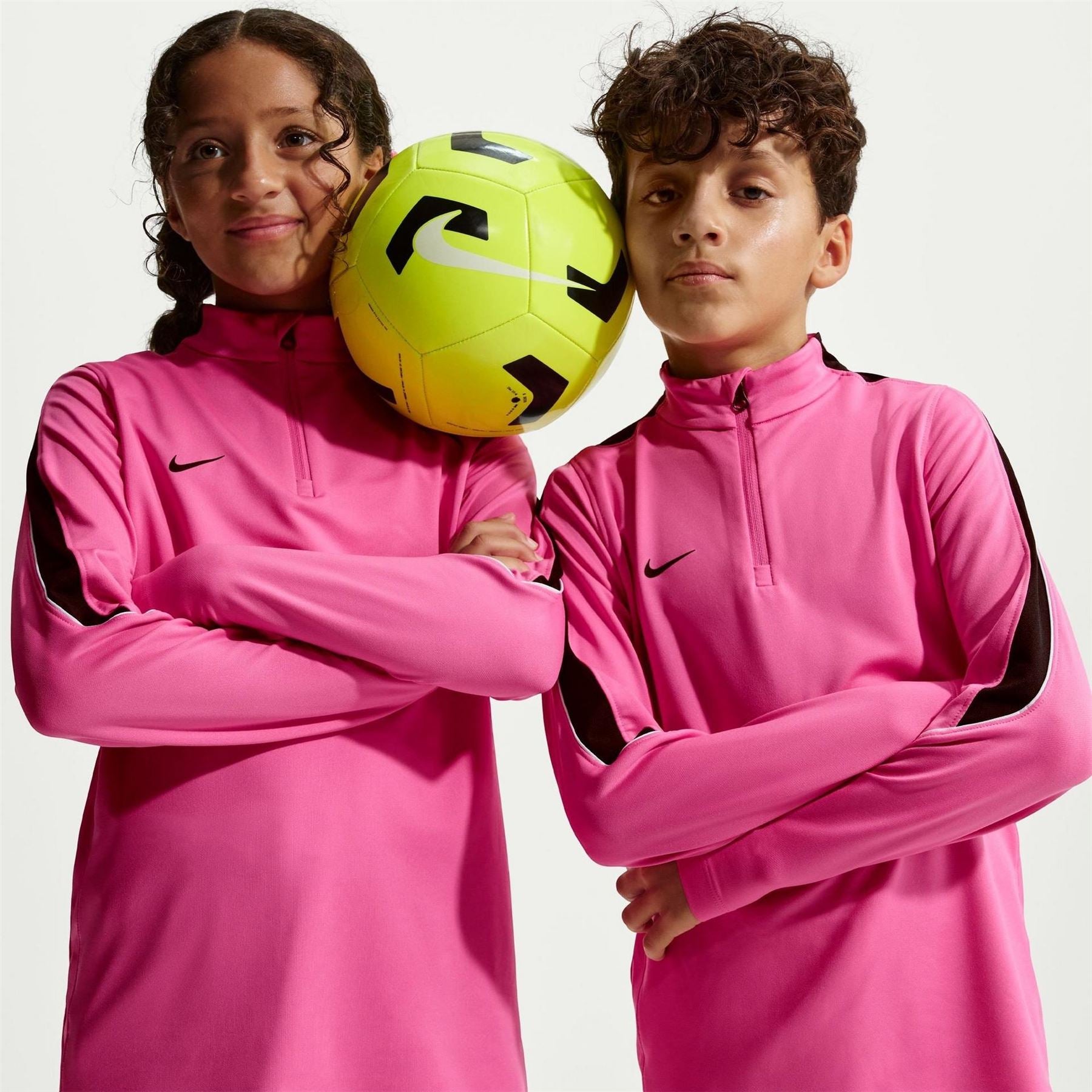 Nike Dri Fit Strike Drill Zip Neck Sweatshirt