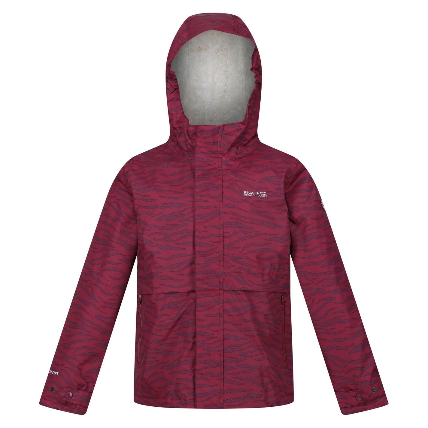 Regatta Bambee Hooded Animal Patterned Rain Jacket