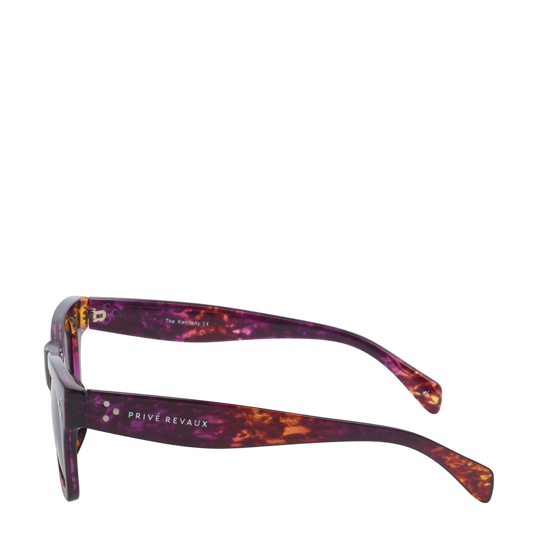 Prive Revaux R The Kennedy Rectangle Full Rim Sunglasses
