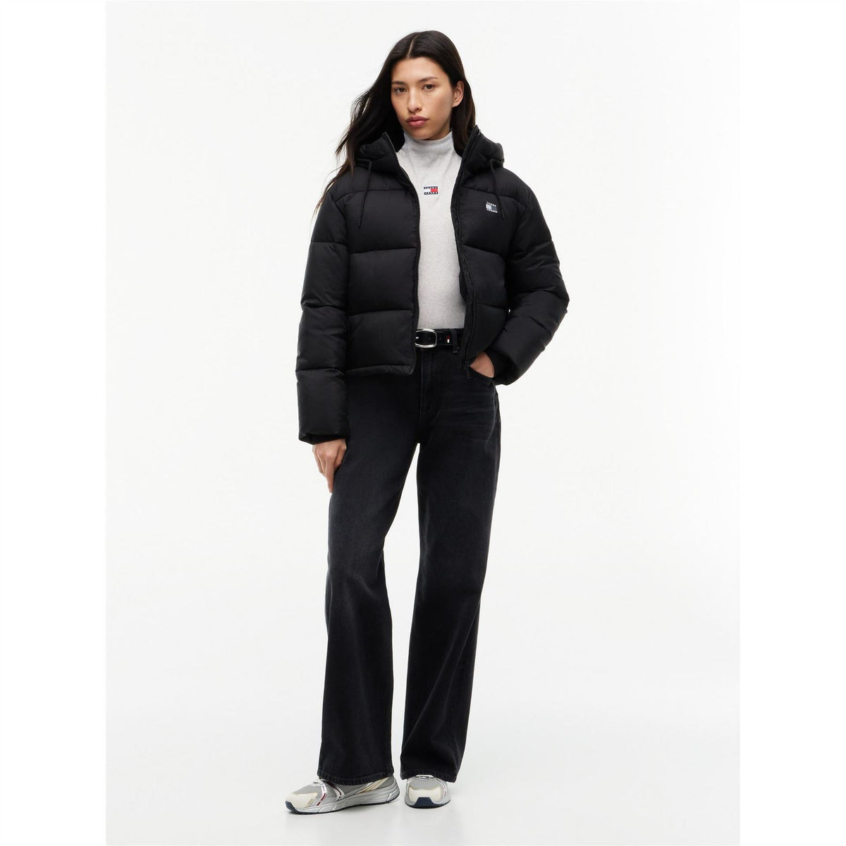 Tommy Jeans Tjw Hooded Puf Jk Ld64