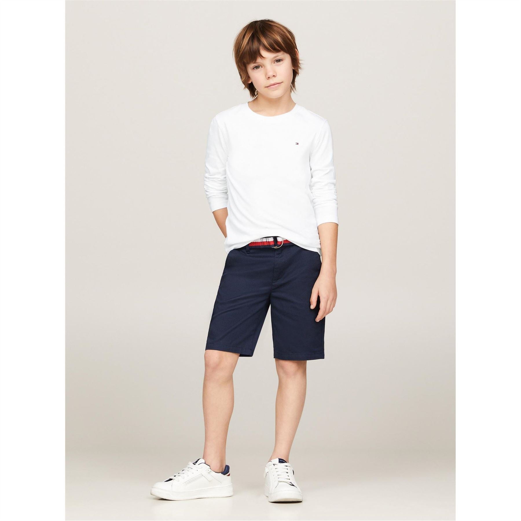 Tommy Hilfiger Crew Neck Regular Fit Long Sleeve T-Shirt