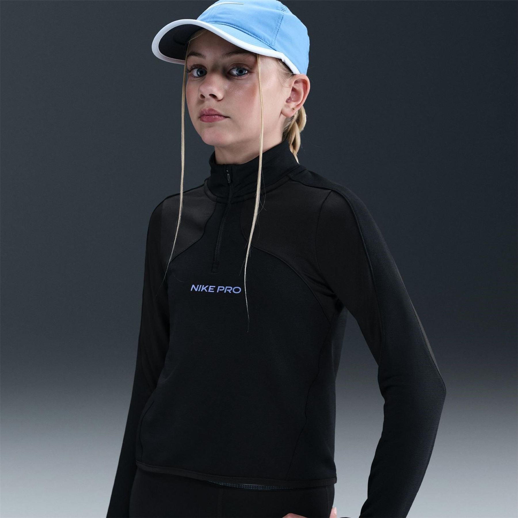 Nike Quarter Zip Fleece Top