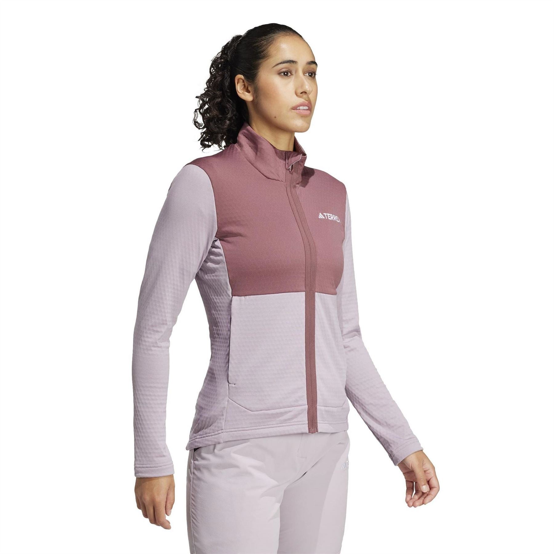 adidas Womens Terrex Multi Light Fleece Full Zip Jacket