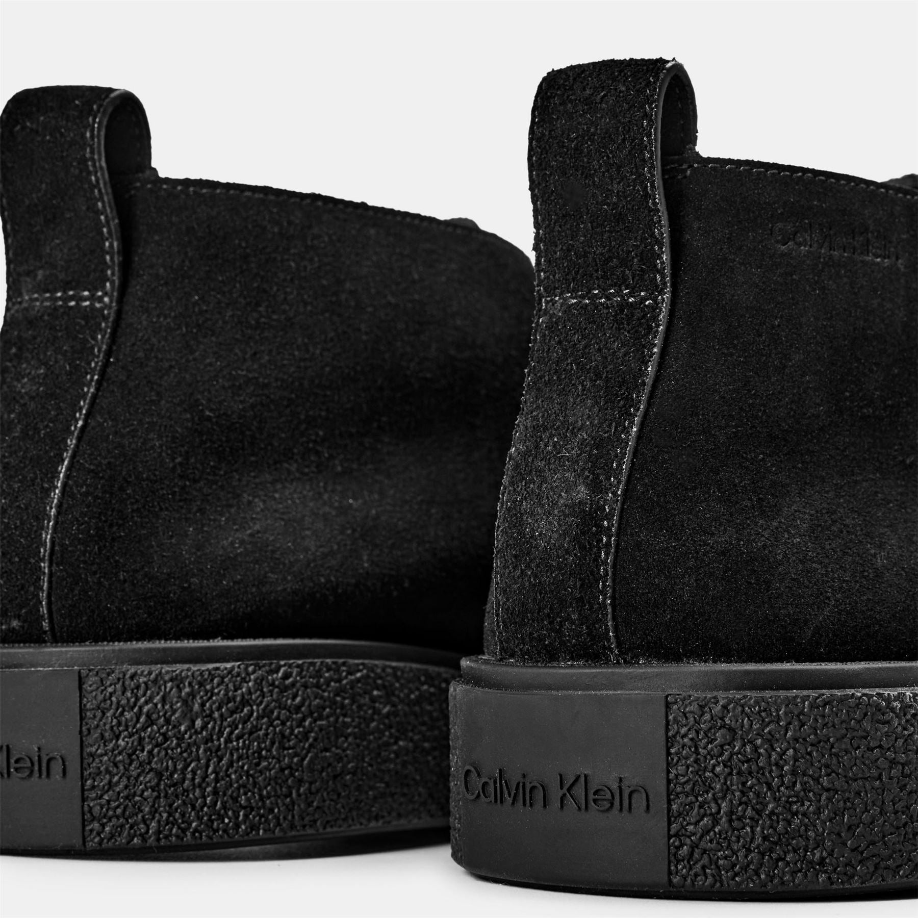 Calvin Klein Suede Desert Lace-Up Low Top Sneakers