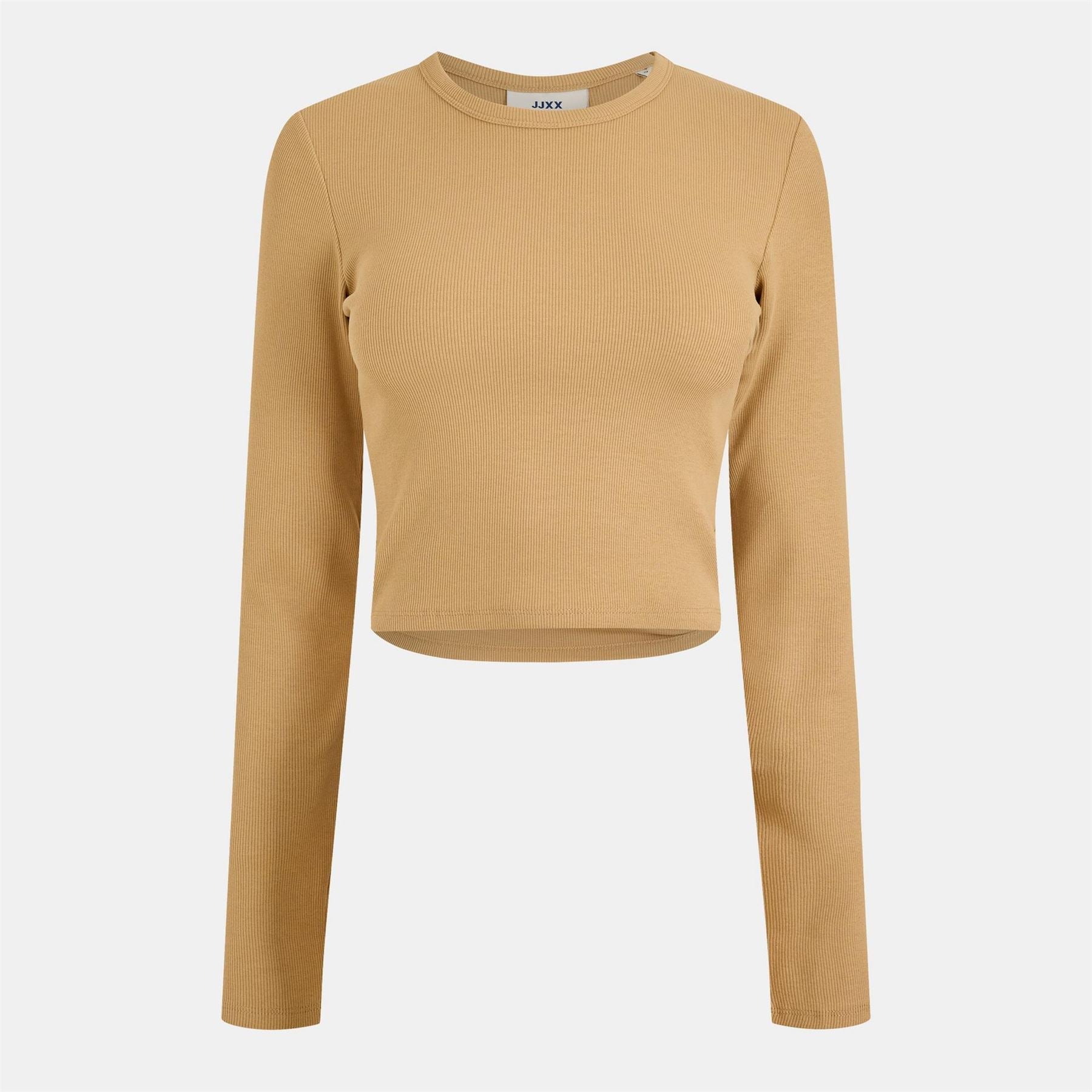 JJXX Feline Slim Fit Cropped Long Sleeve T-Shirt