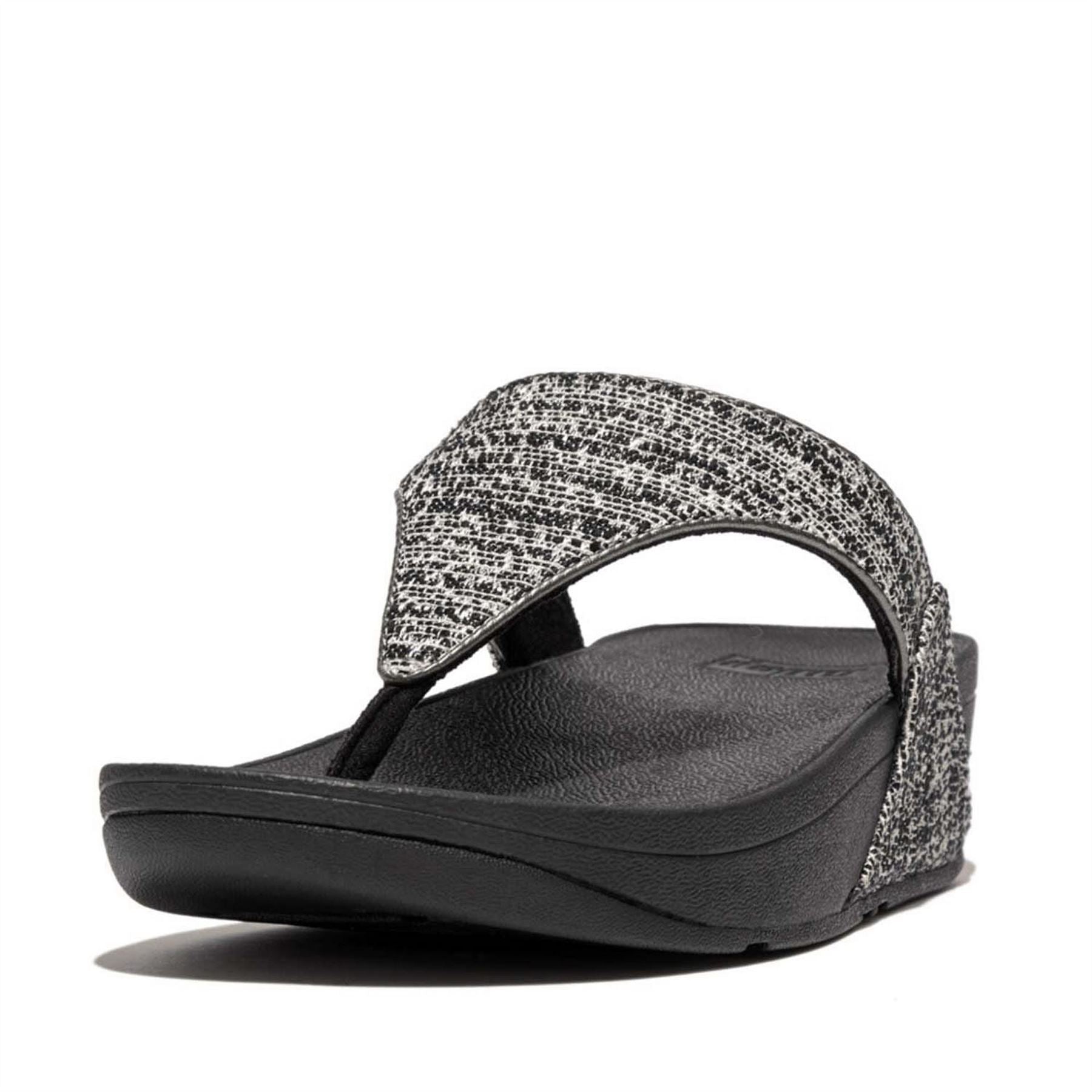 Fitflop Shimmerweave Toe Post Sandals