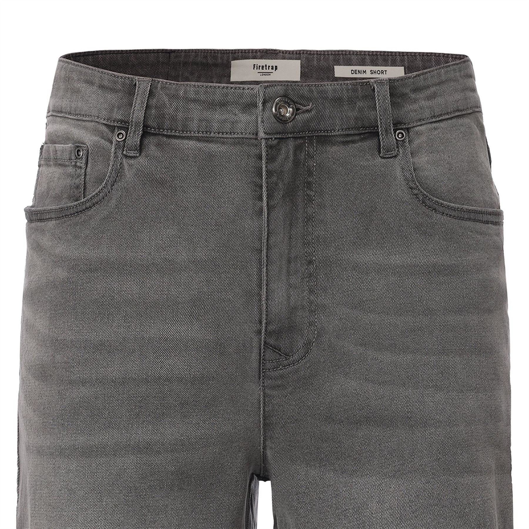 Firetrap Cotton 5 Pocket Denim Shorts