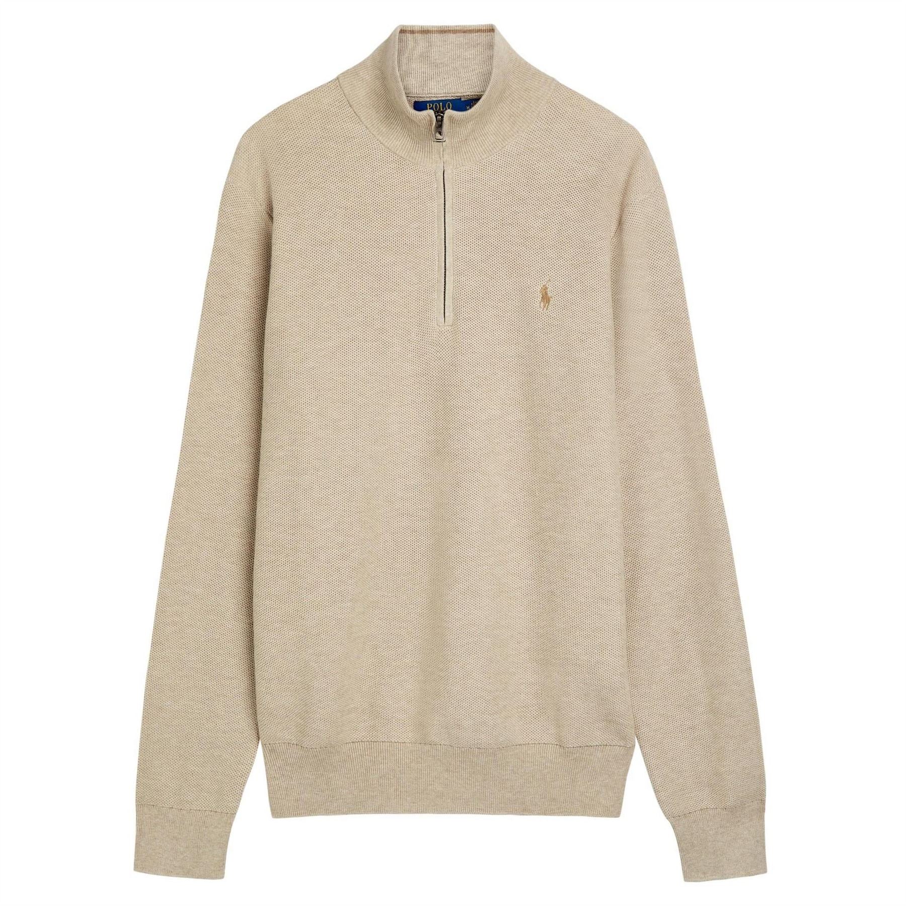 Polo Ralph Lauren Knt Zip Neck Jumper