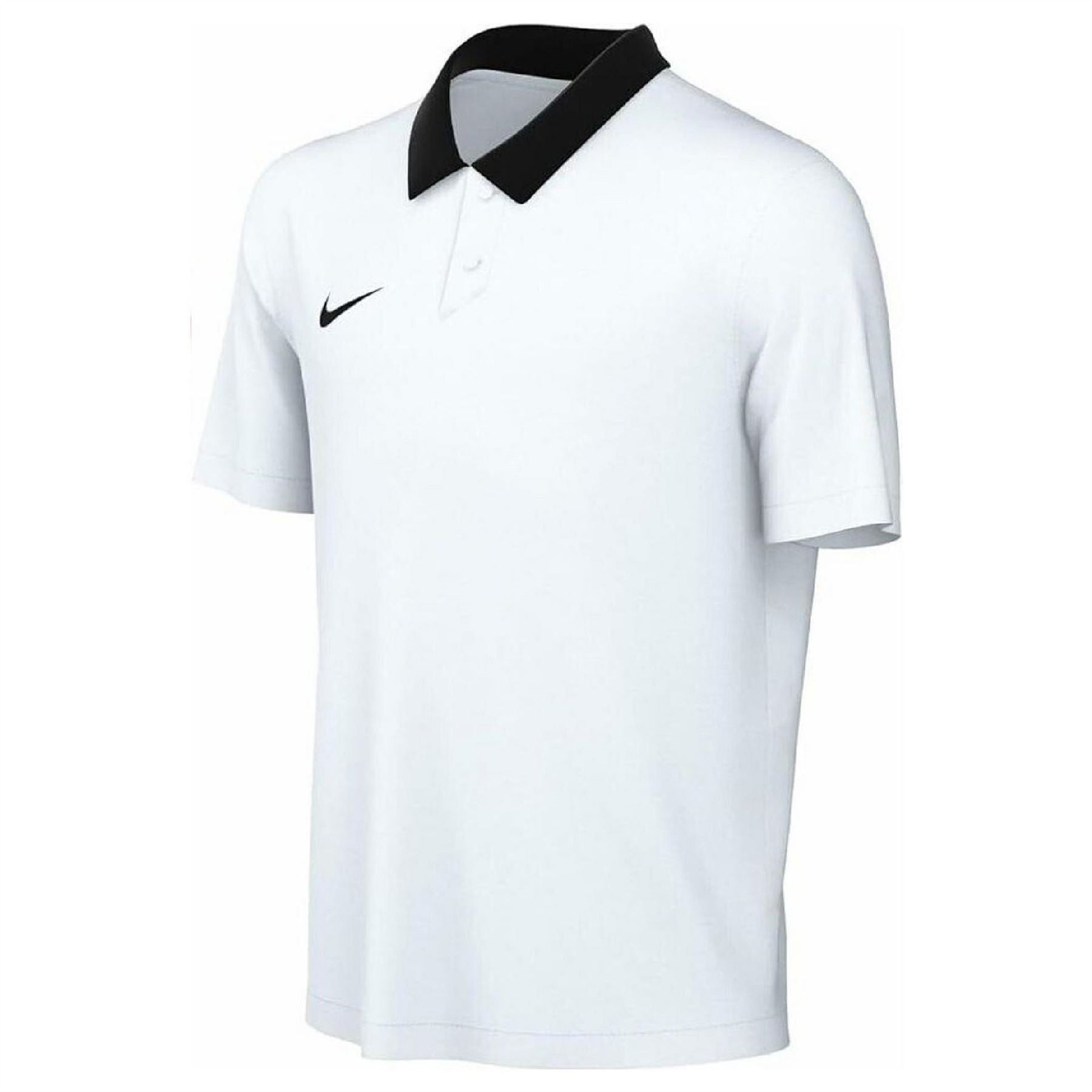 Nike Printed Logo Collared Neck Short Sleeve Shirt