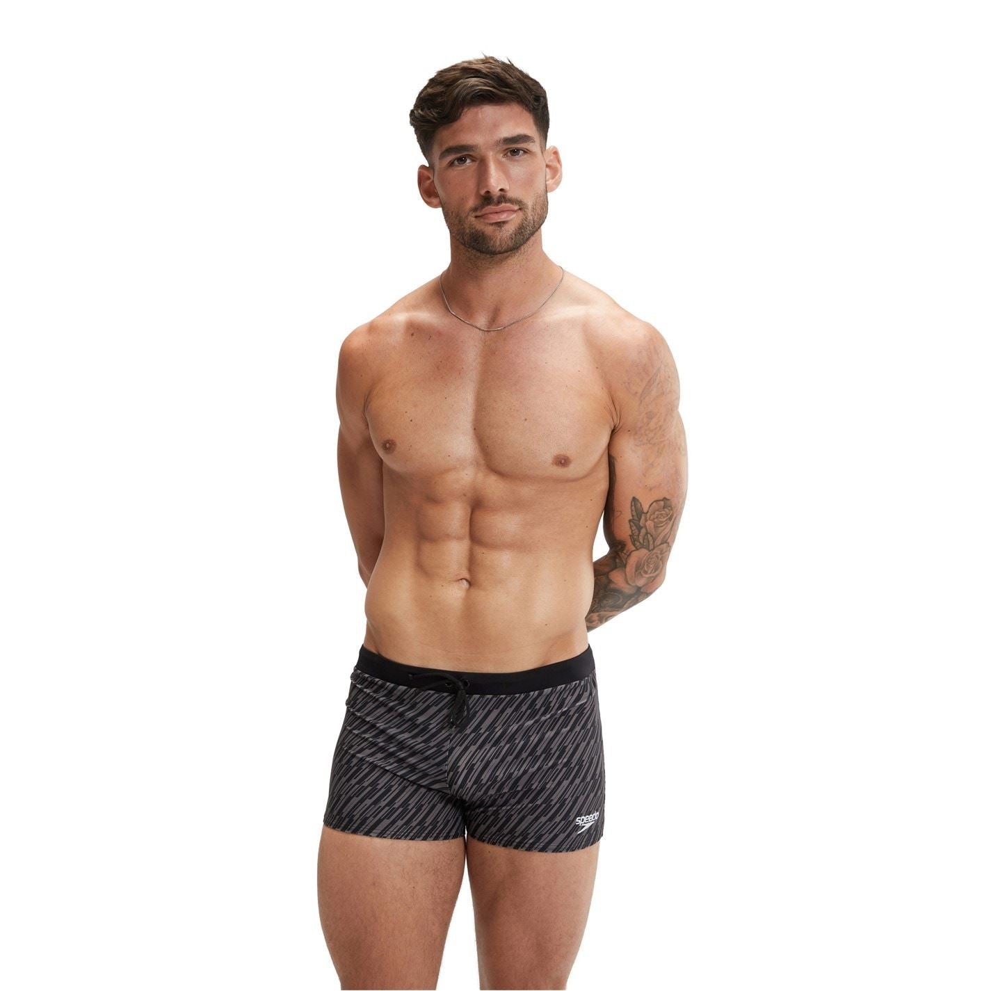 Speedo Valmia Geometric Swim Trunk