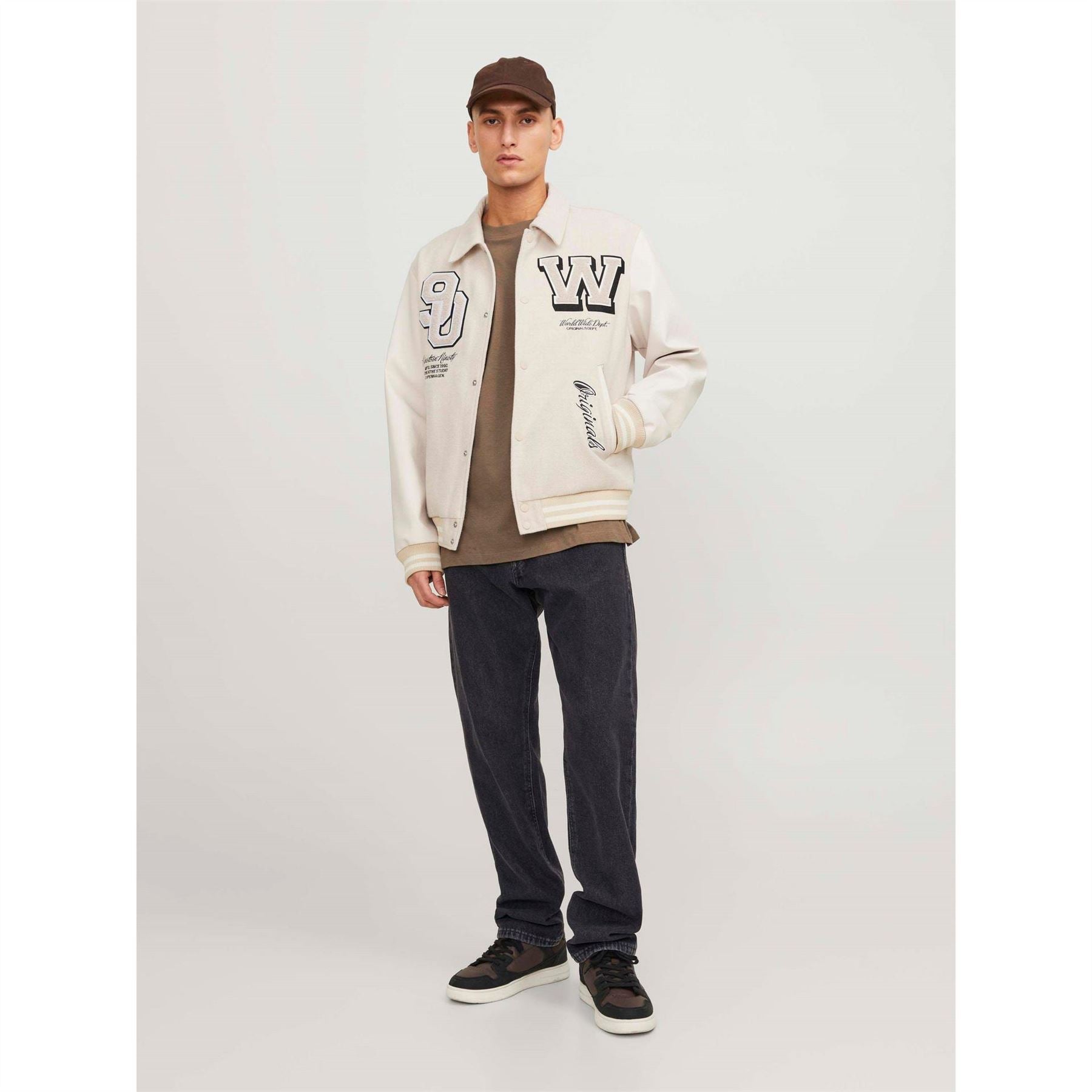 Jack and Jones Chris Original Five Pocket Straight Fit Jeans